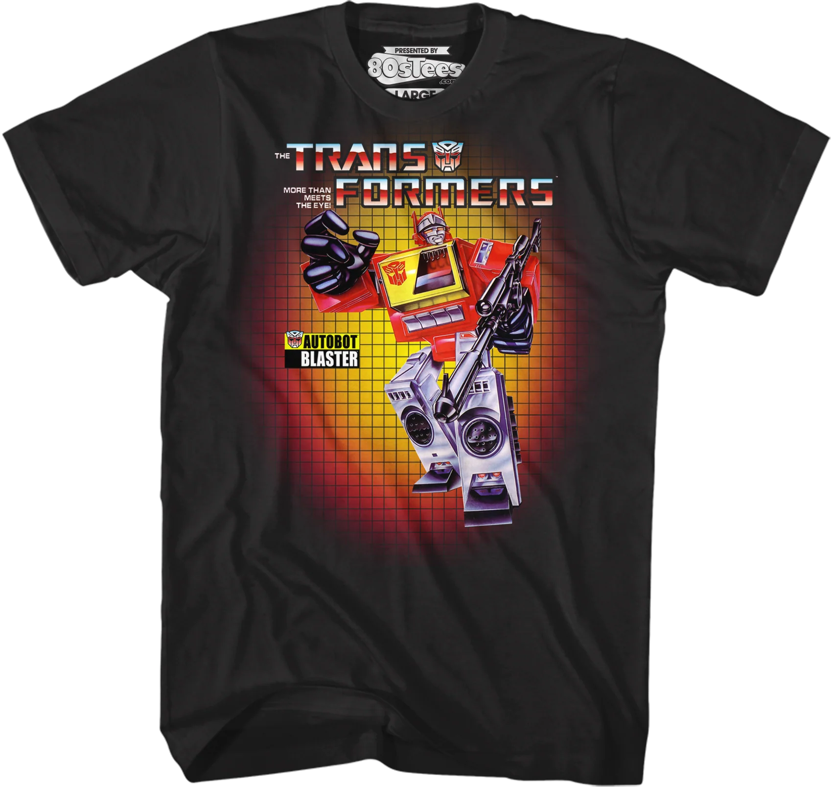 Box Art Blaster Transformers T-Shirt