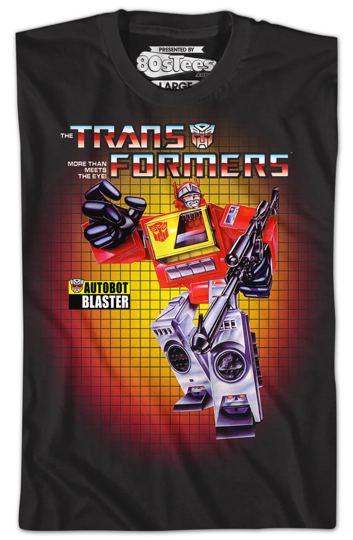 Box Art Blaster Transformers T-Shirt - Image 2