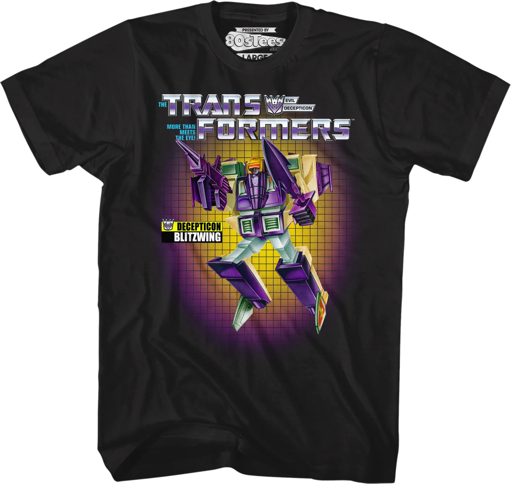 Box Art Blitzwing Transformers T-Shirt