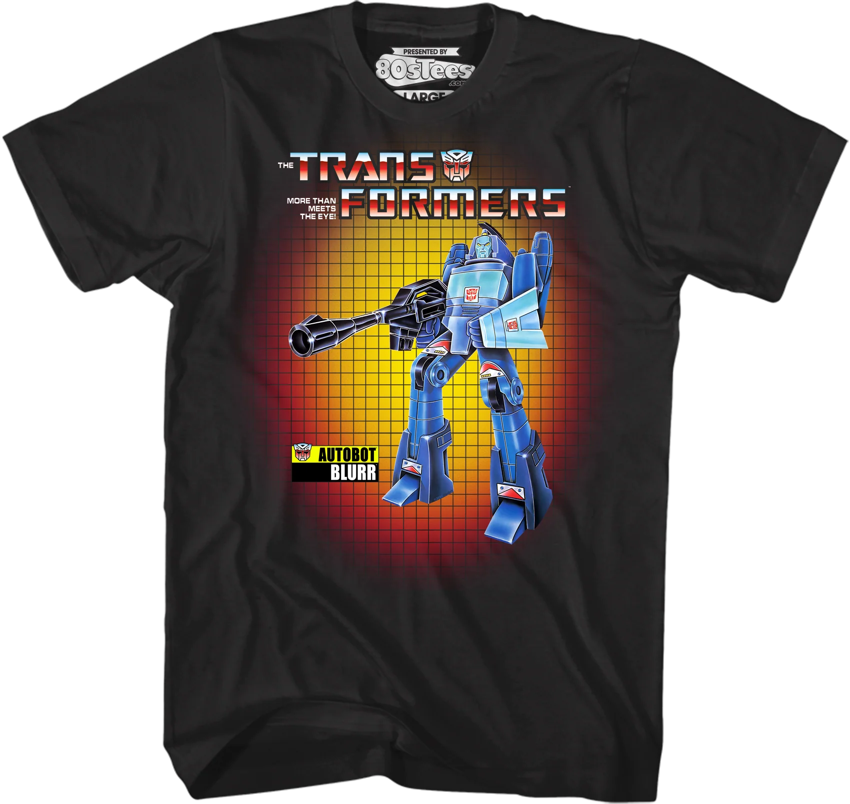 Box Art Blurr Transformers T-Shirt