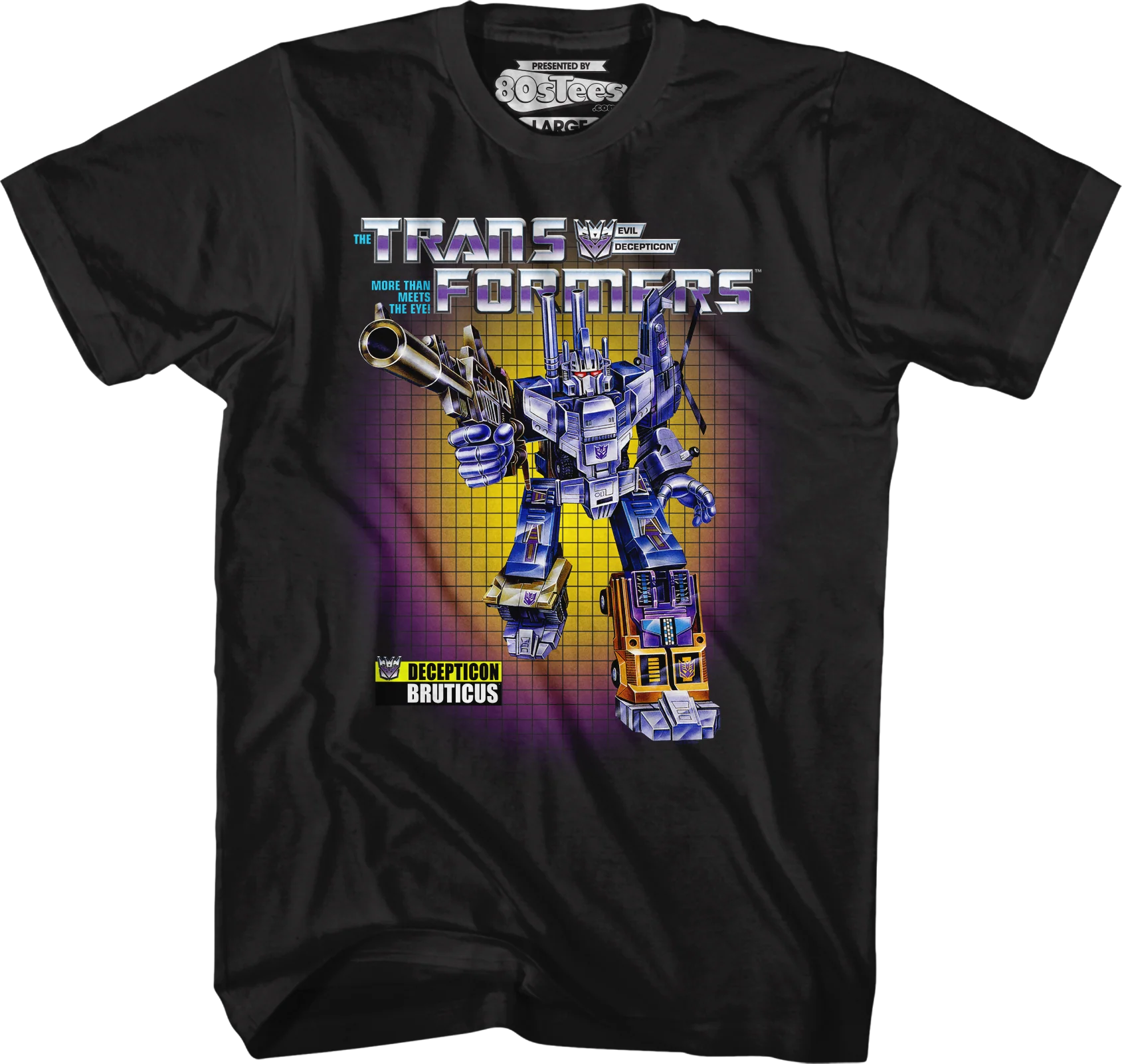 Box Art Bruticus Transformers T-Shirt
