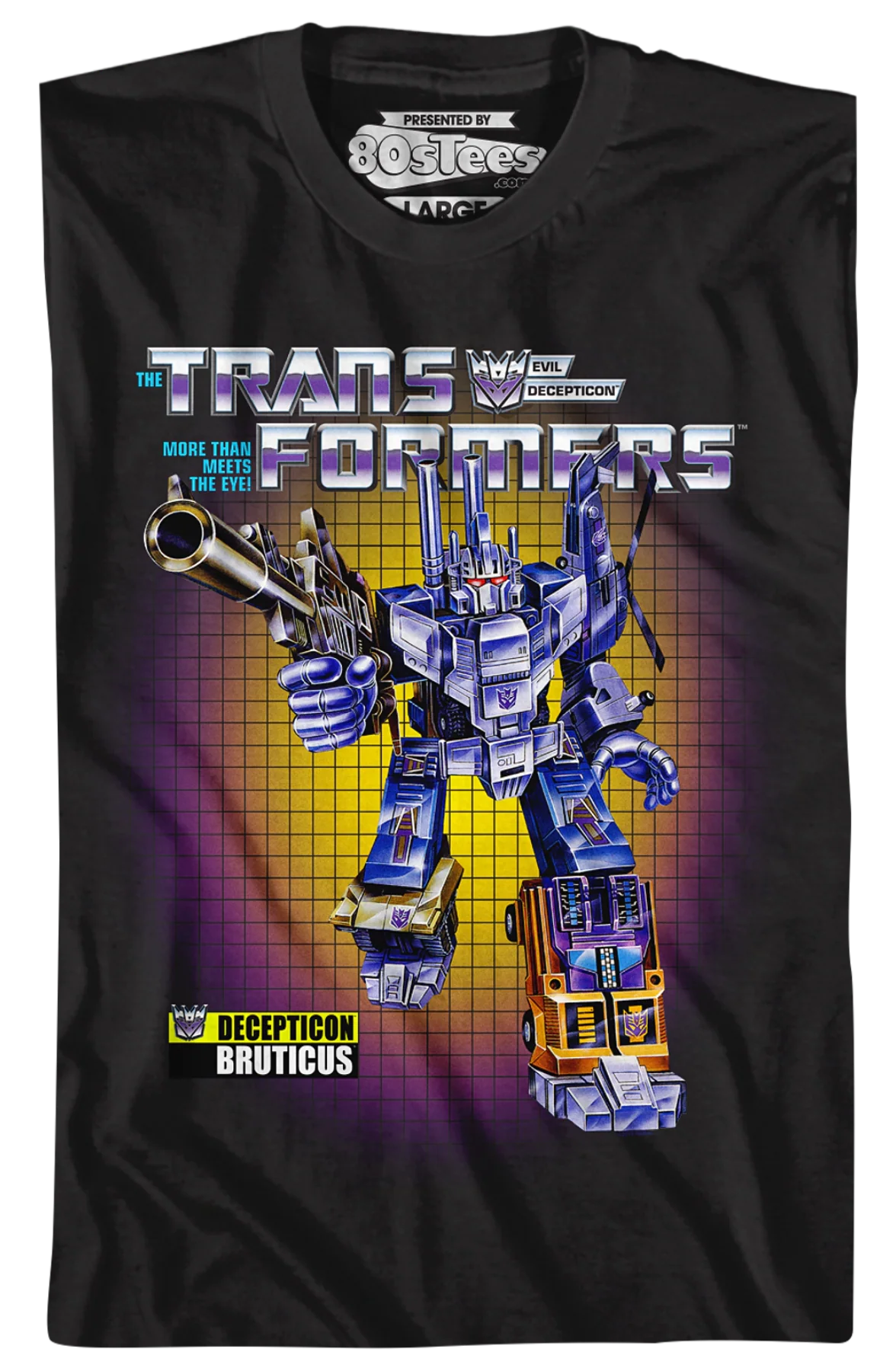 Box Art Bruticus Transformers T-Shirt - Image 2