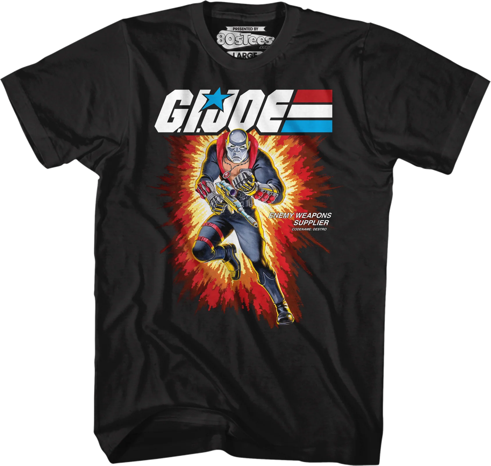 Box Art Destro GI Joe T-Shirt