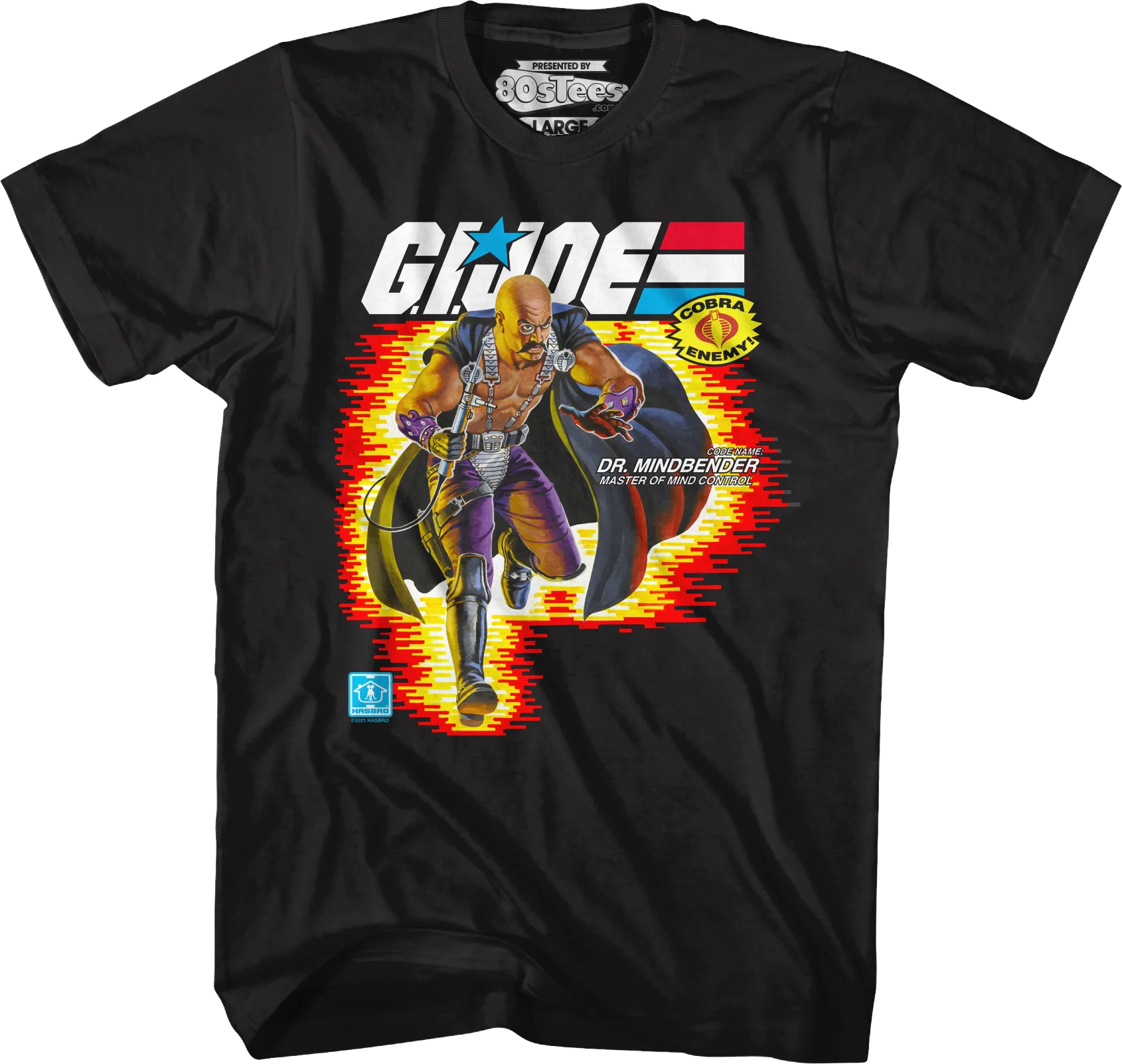 Box Art Dr. Mindbender GI Joe T-Shirt
