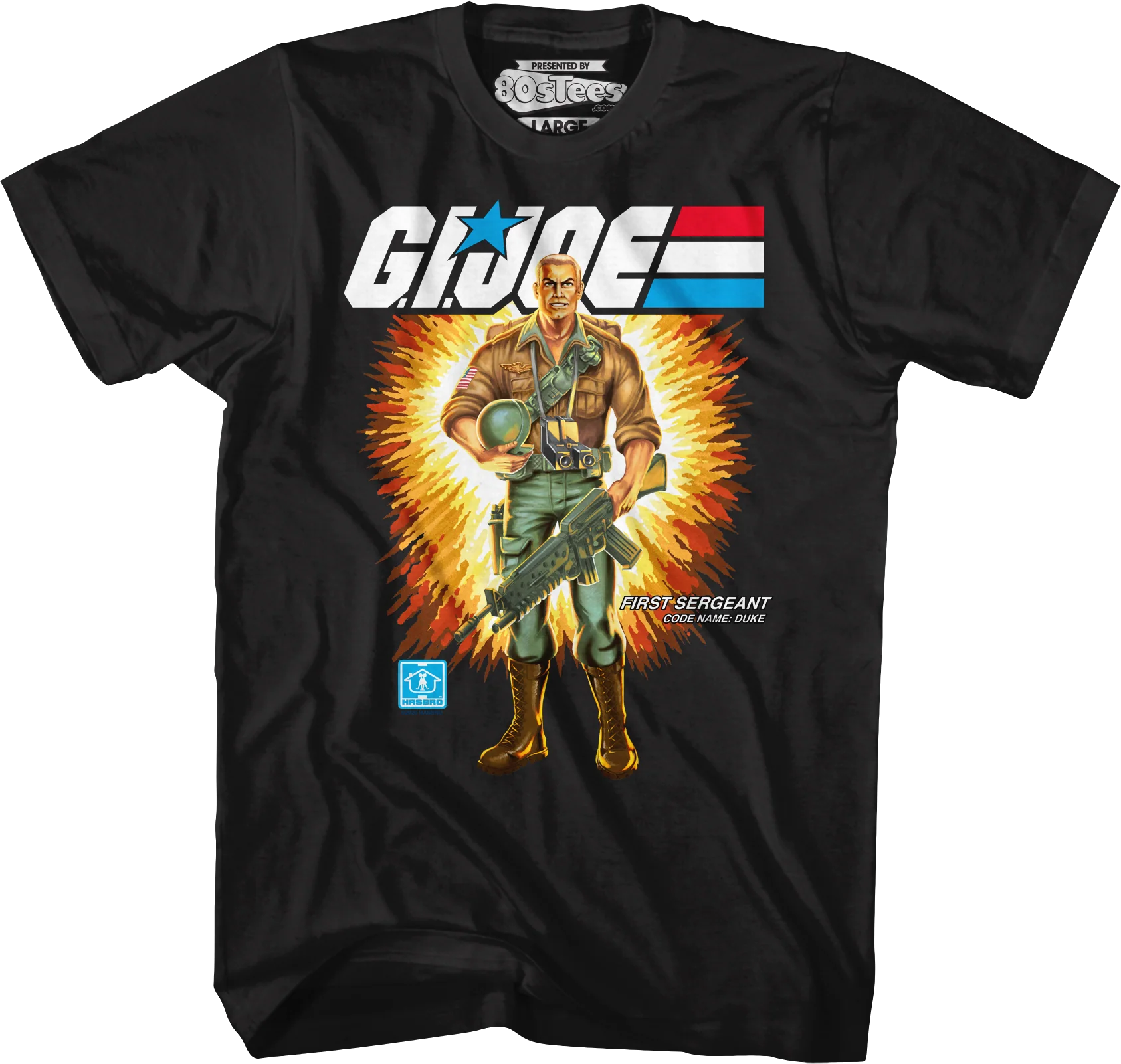 Box Art Duke GI Joe T-Shirt
