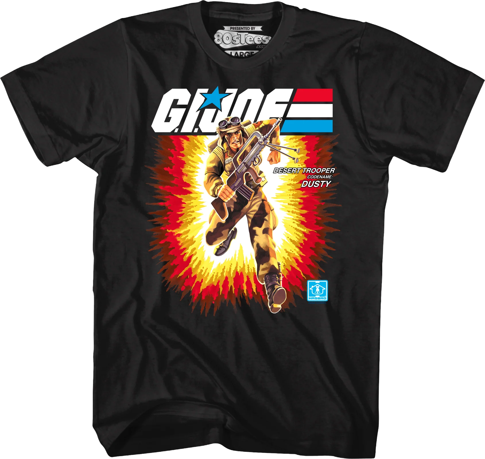 Box Art Dusty GI Joe T-Shirt