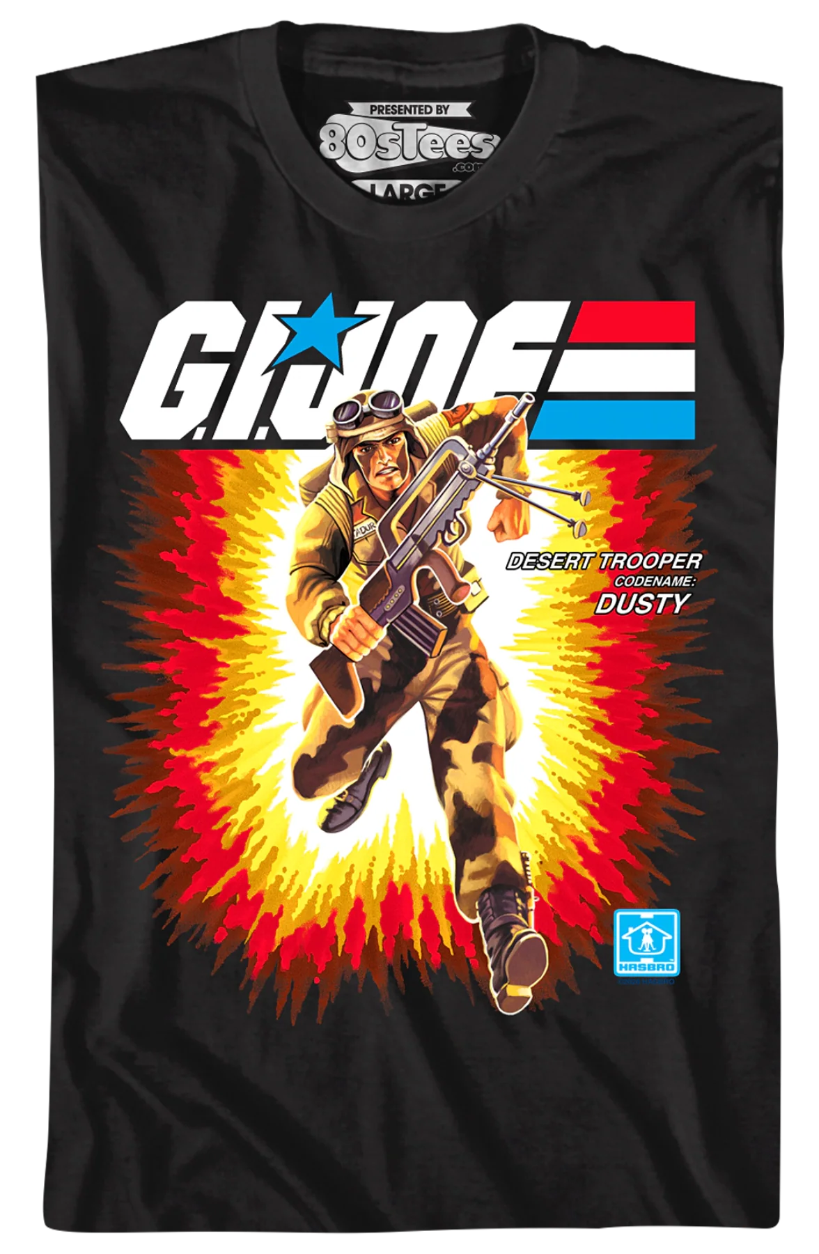 Box Art Dusty GI Joe T-Shirt - Image 2