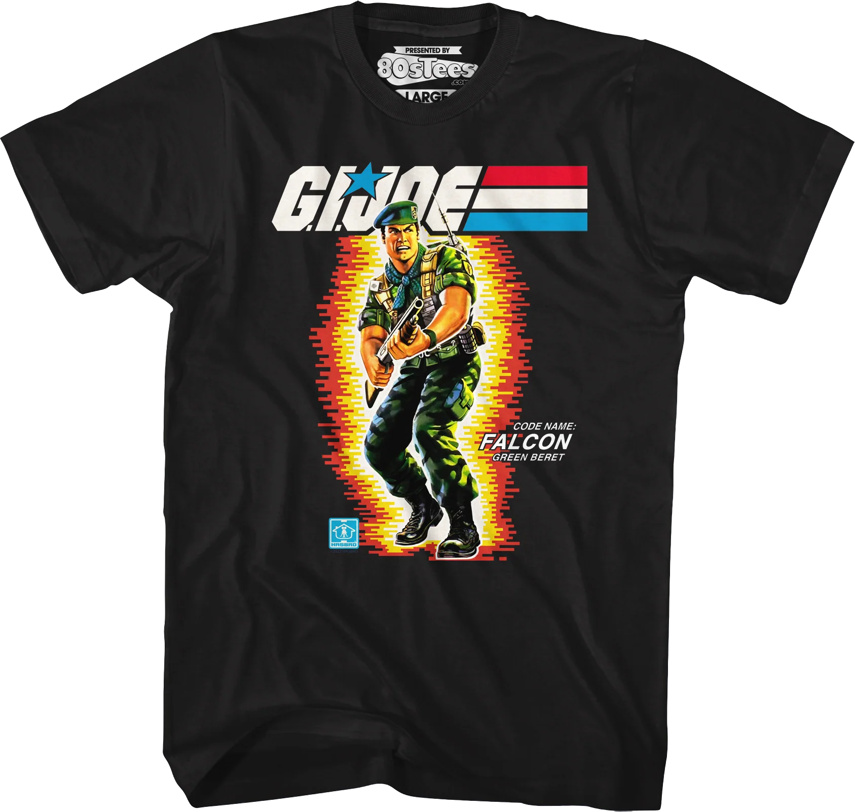 Box Art Falcon GI Joe T-Shirt