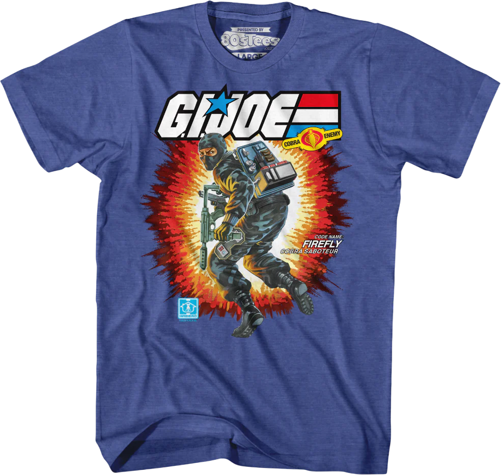 Box Art Firefly GI Joe T-Shirt - Image 2