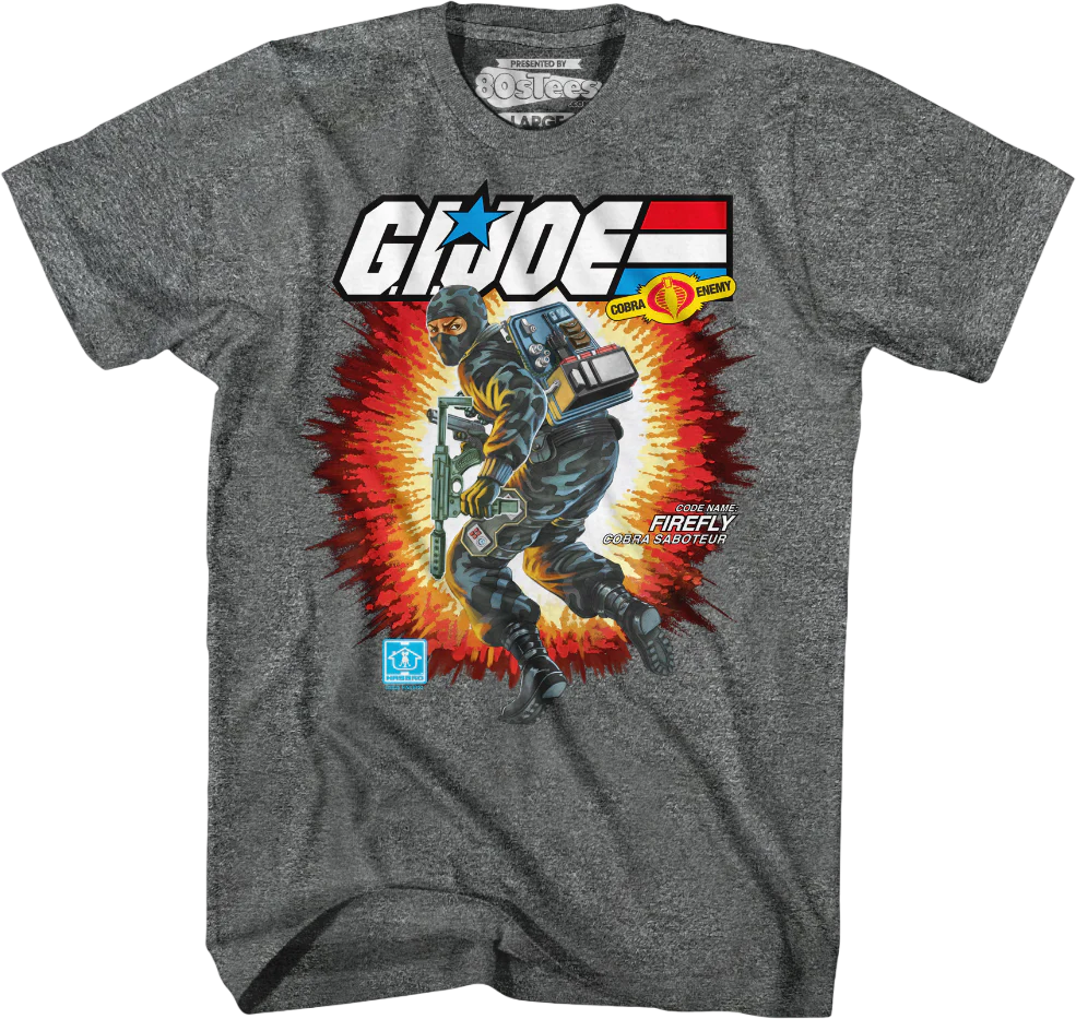 Box Art Firefly GI Joe T-Shirt - Image 3