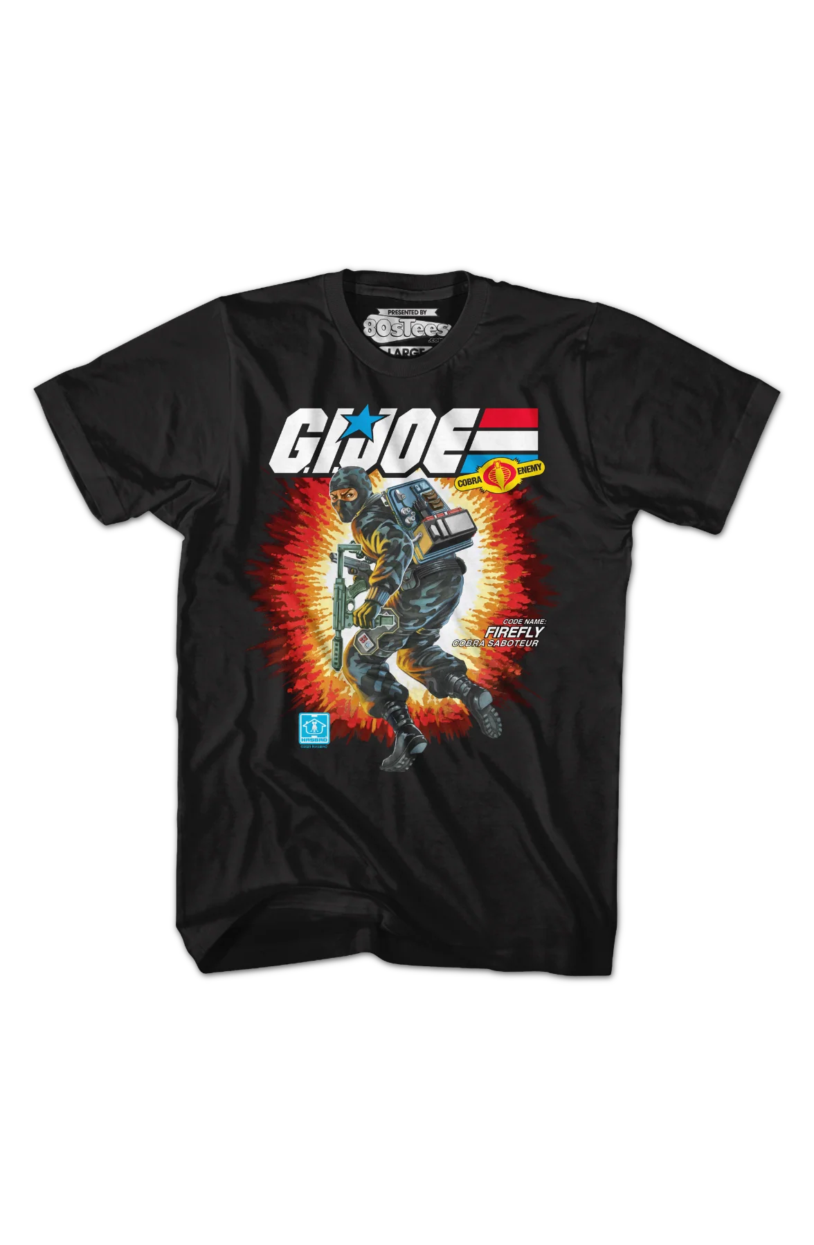 Box Art Firefly GI Joe T-Shirt - Image 4