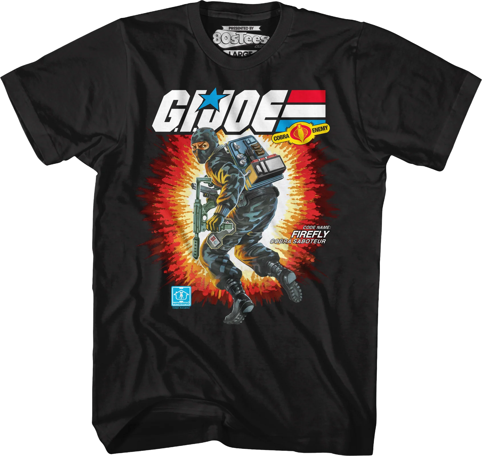 Box Art Firefly GI Joe T-Shirt - Image 5