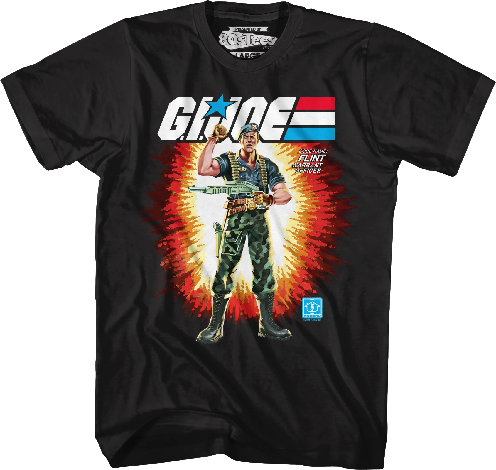Box Art Flint GI Joe T-Shirt