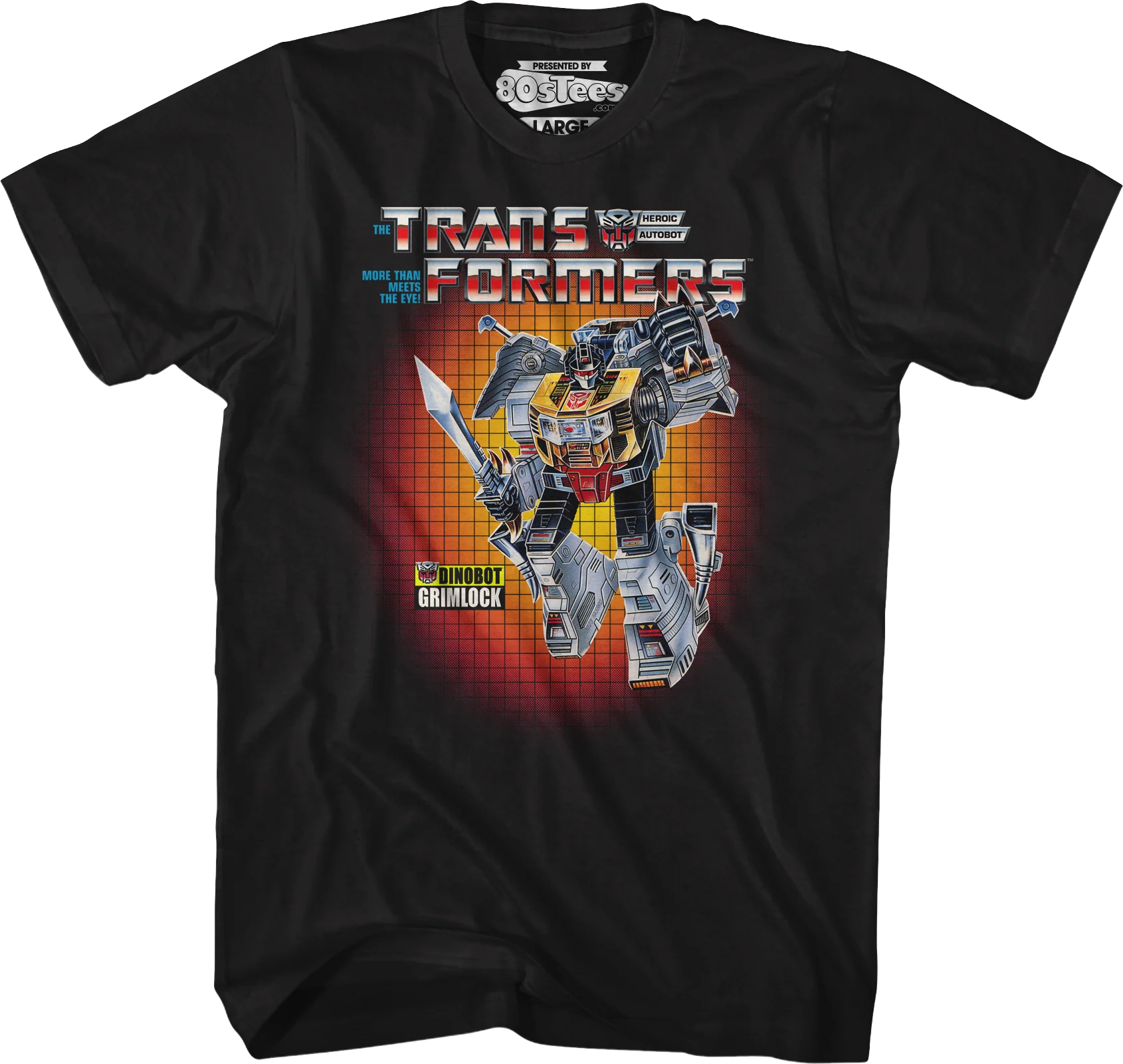 Box Art Grimlock Transformers T-Shirt