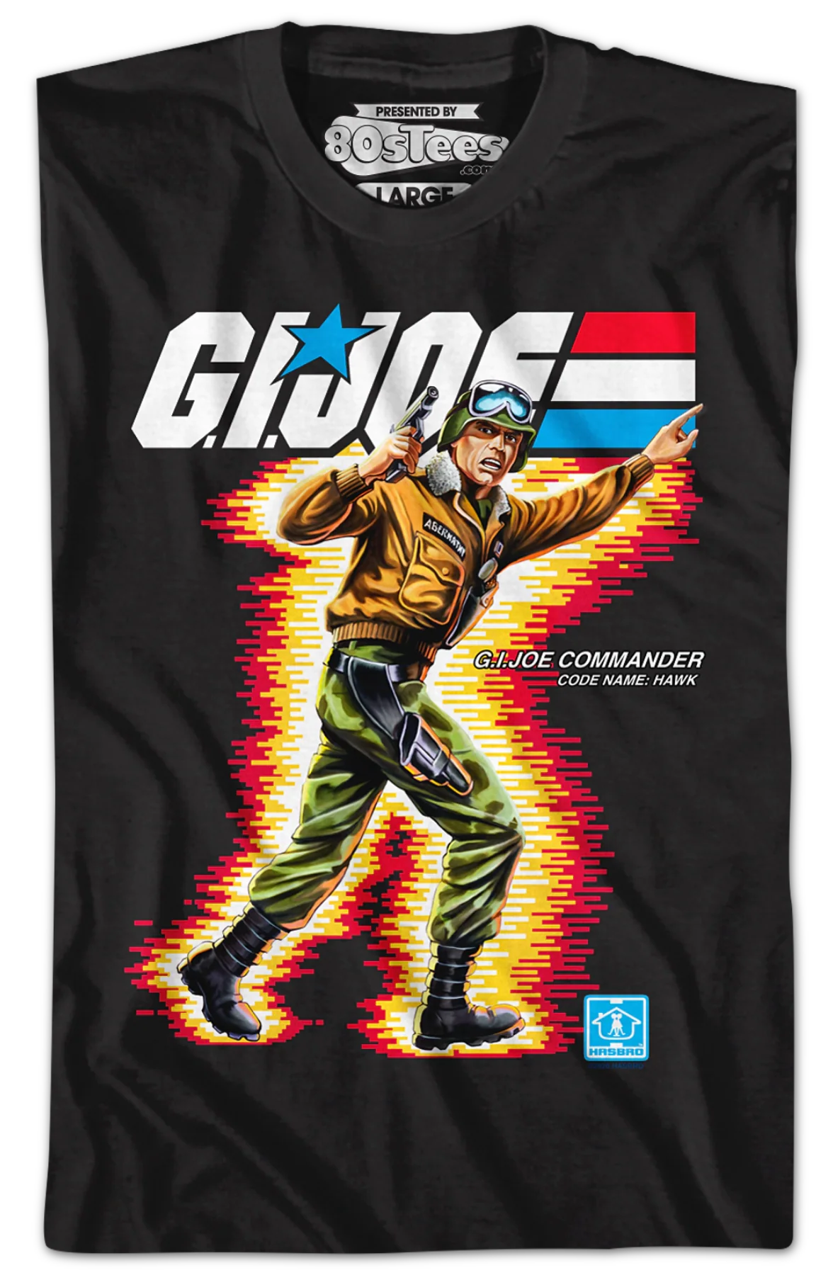 Box Art Hawk GI Joe T-Shirt - Image 2