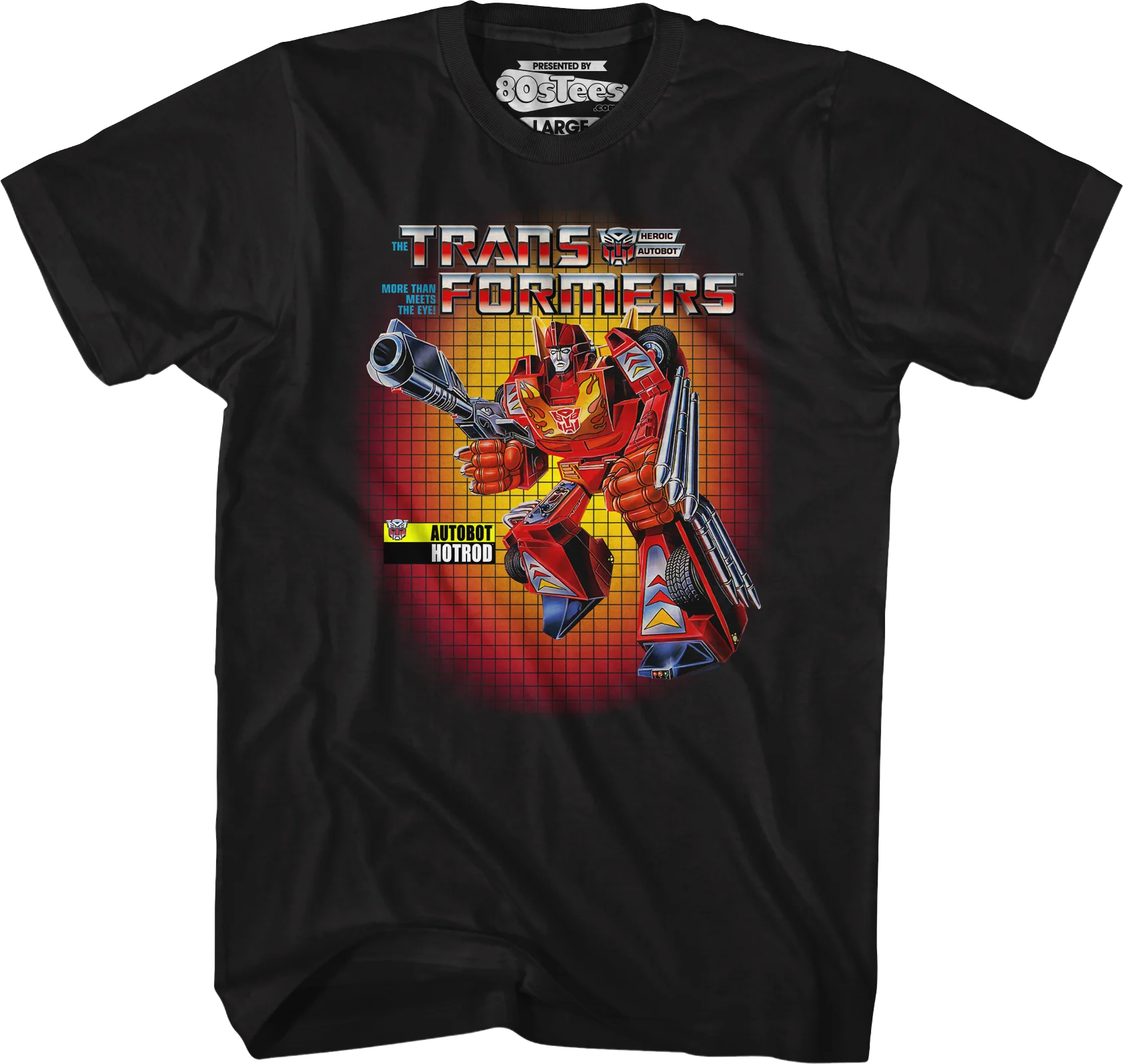 Box Art Hot Rod Transformers T-Shirt