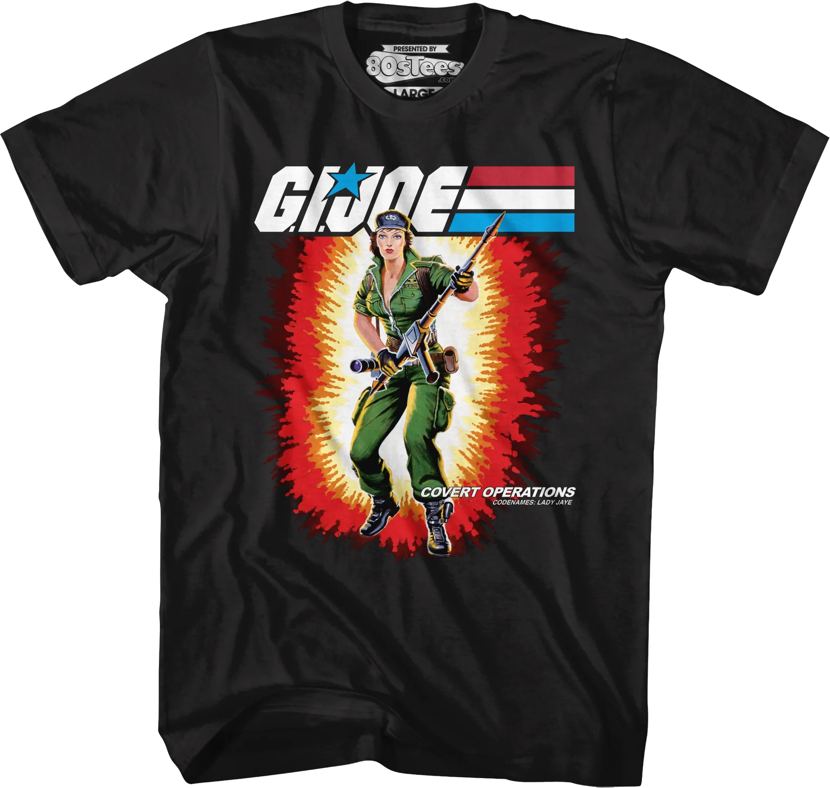Box Art Lady Jaye GI Joe T-Shirt