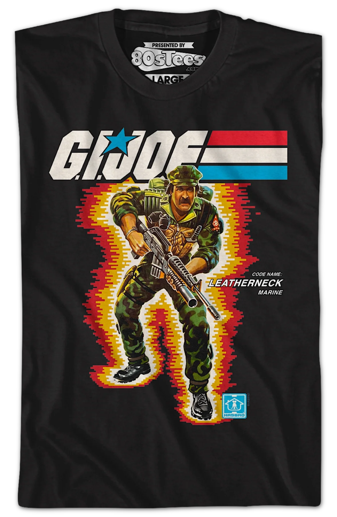 Box Art Leatherneck GI Joe T-Shirt - Image 2