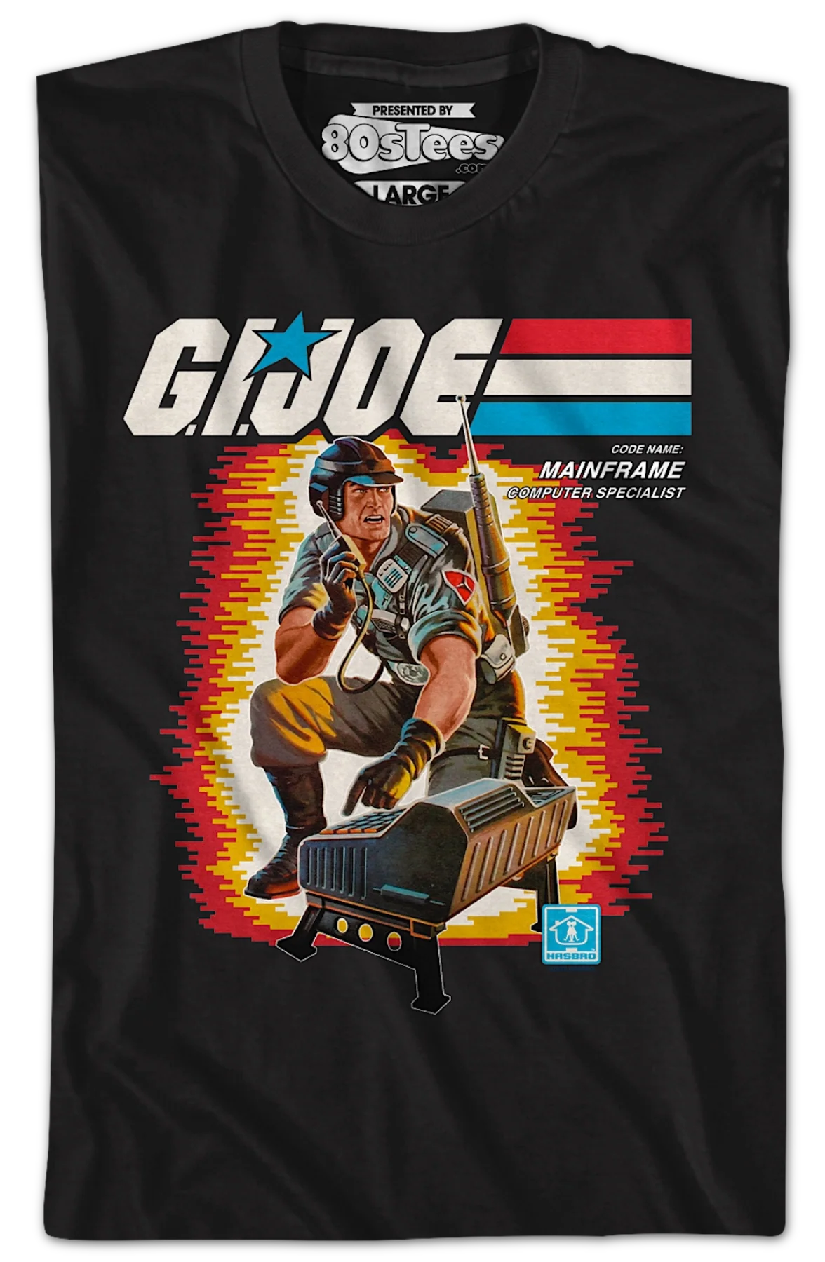 Box Art Mainframe GI Joe T-Shirt - Image 2