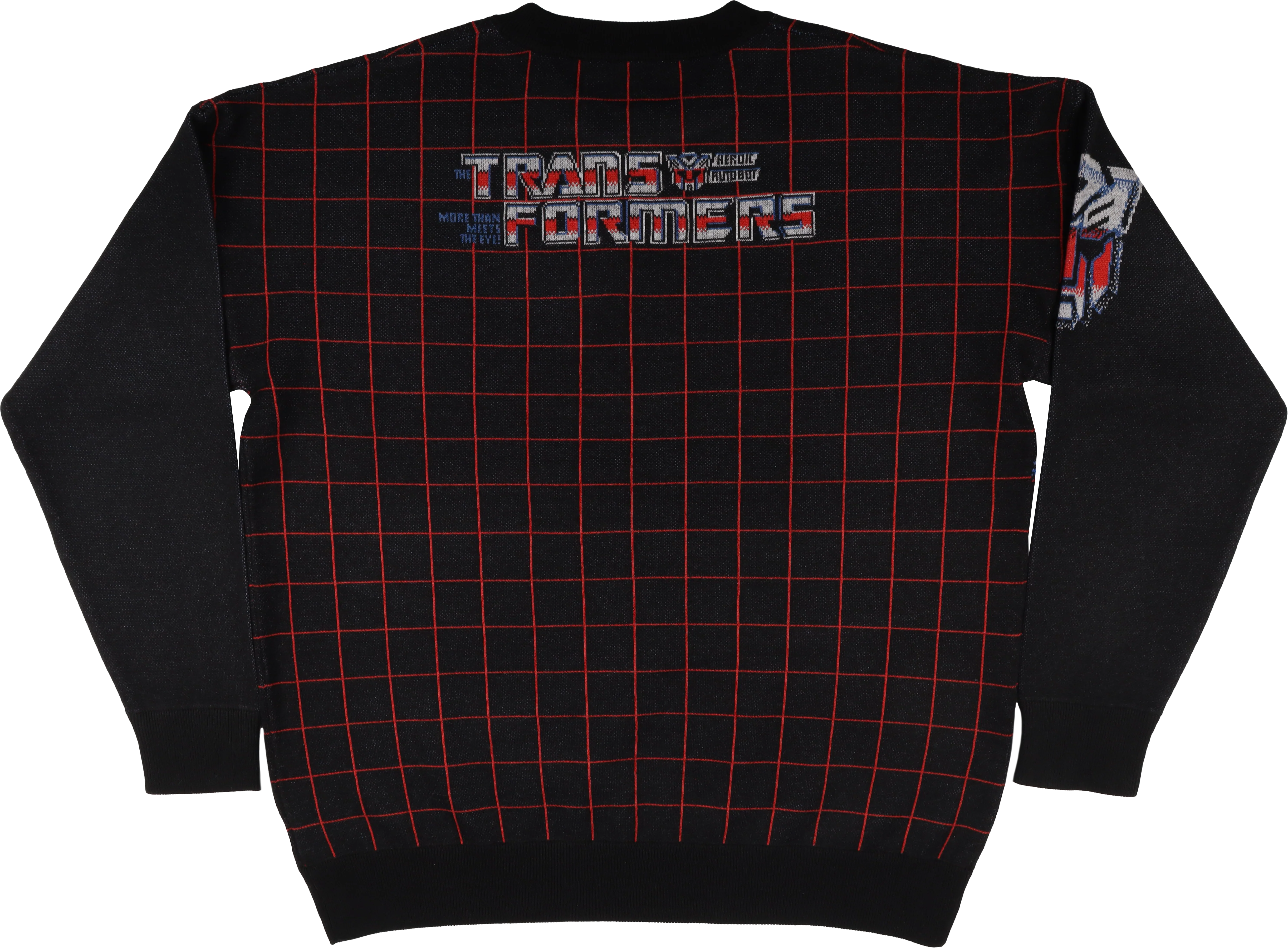 Box Art Optimus Prime Transformers Knitted Sweater - Image 3