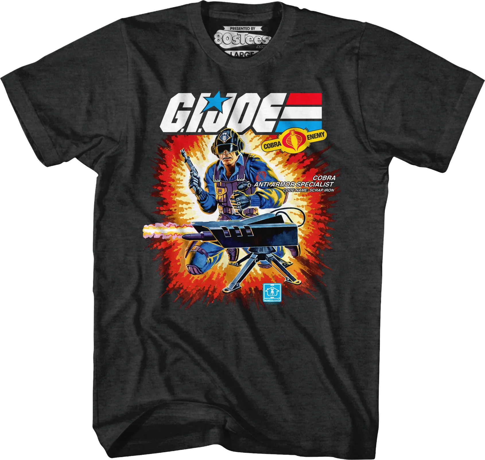 Box Art Scrap Iron GI Joe T-Shirt