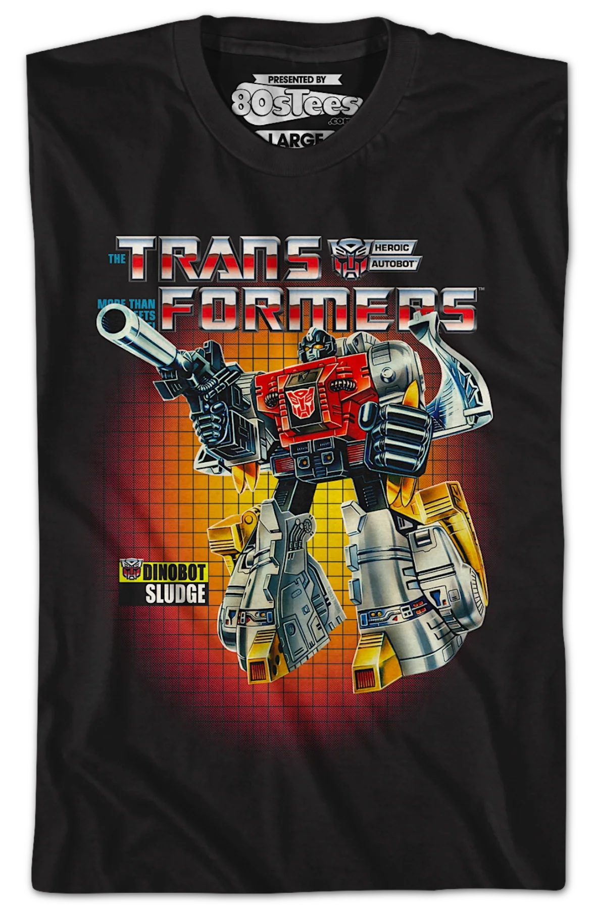 Box Art Sludge Transformers T-Shirt - Image 2