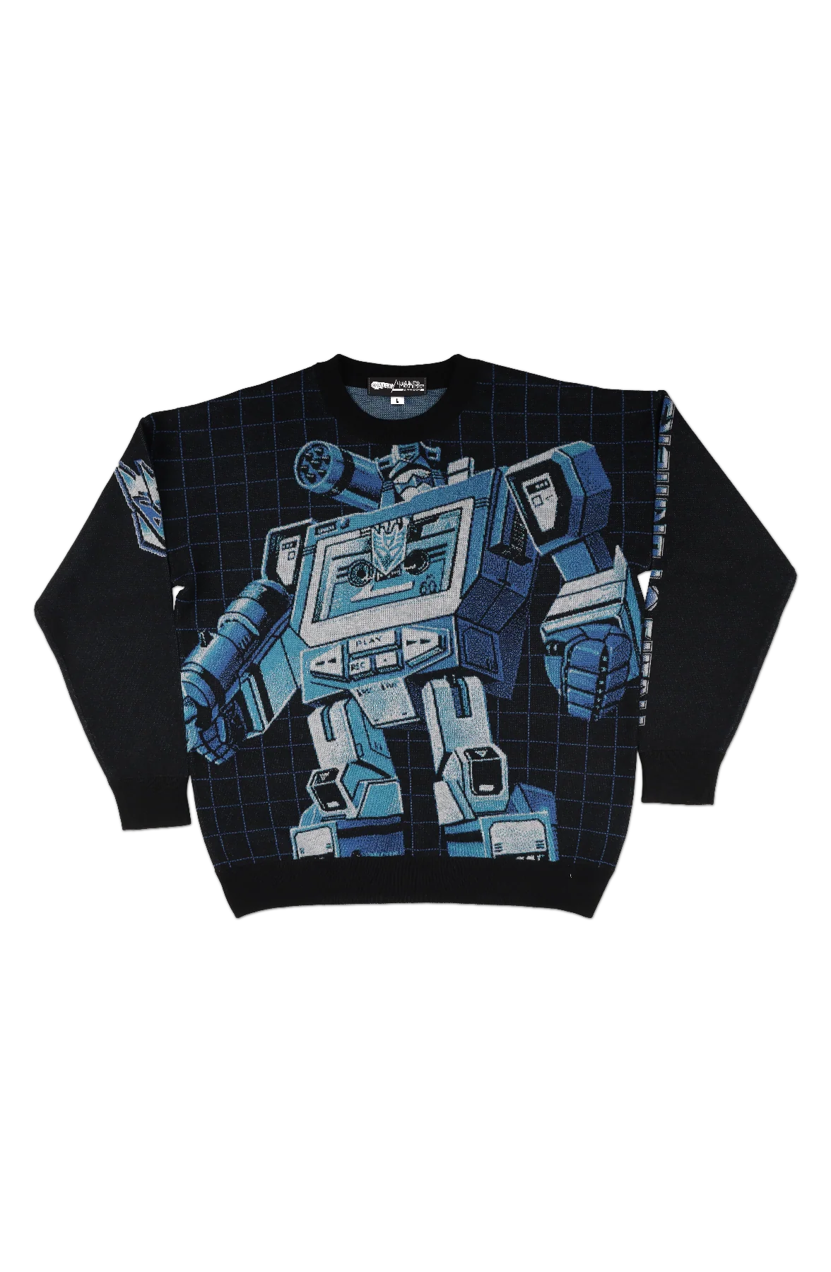 Box Art Soundwave Transformers Knitted Sweater - Image 2