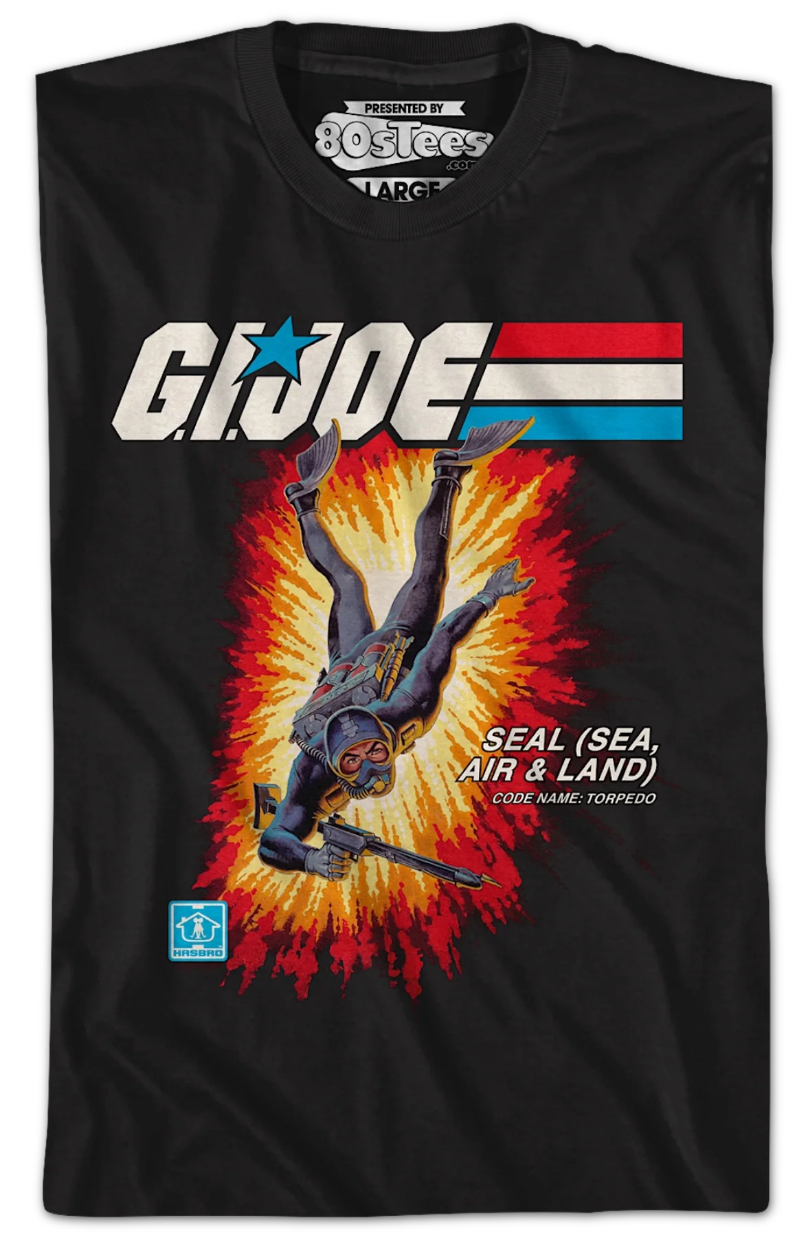 Box Art Torpedo GI Joe T-Shirt - Image 2