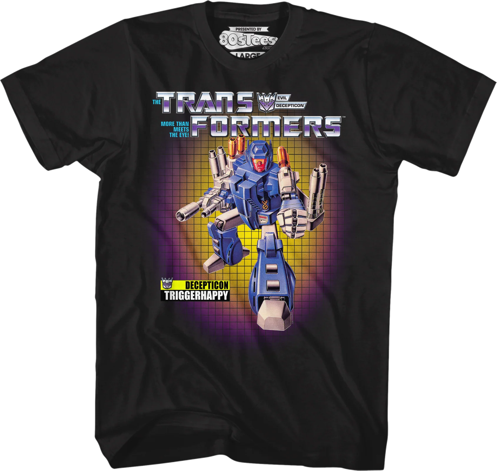 Box Art Triggerhappy Transformers T-Shirt