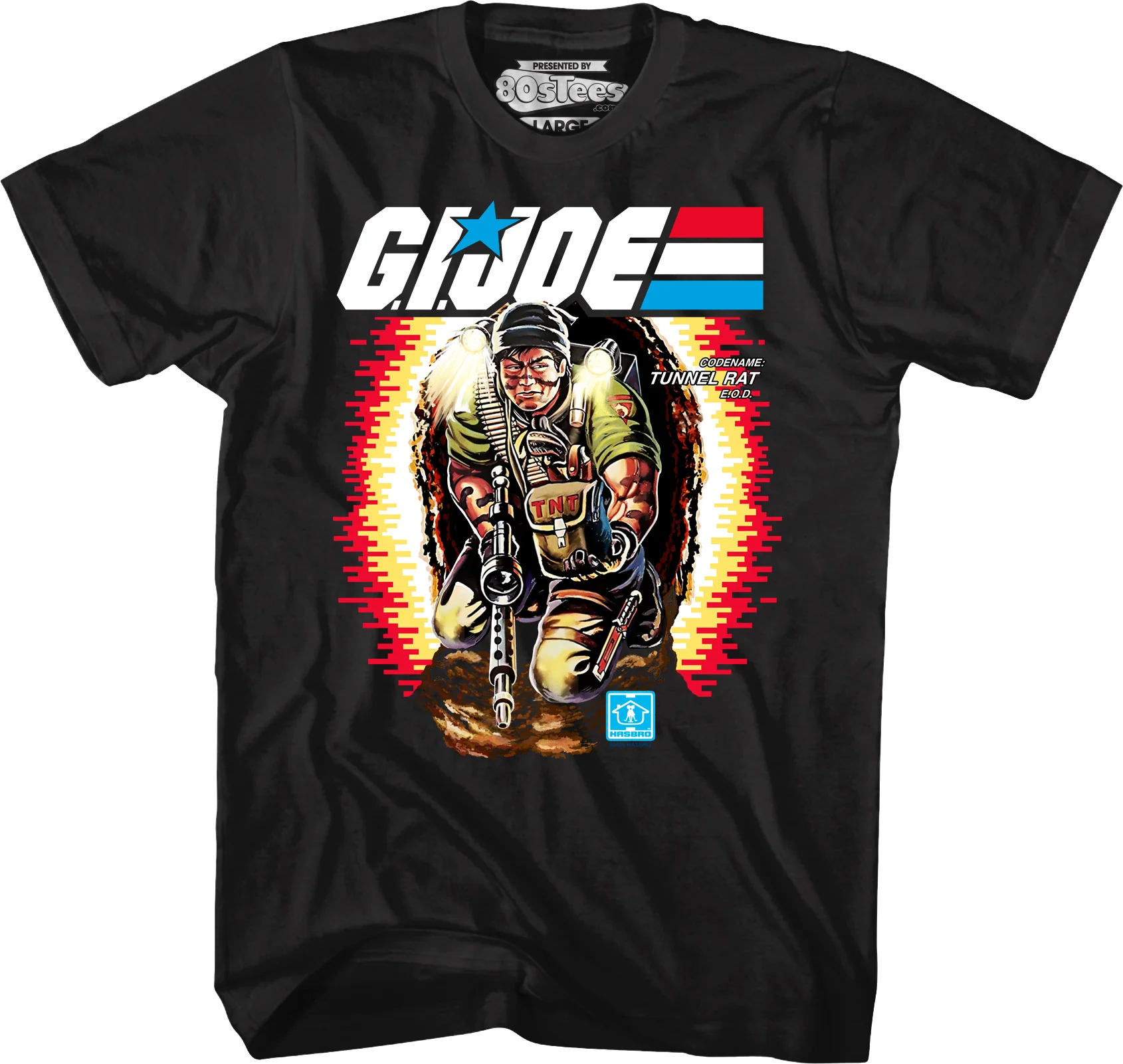Box Art Tunnel Rat GI Joe T-Shirt