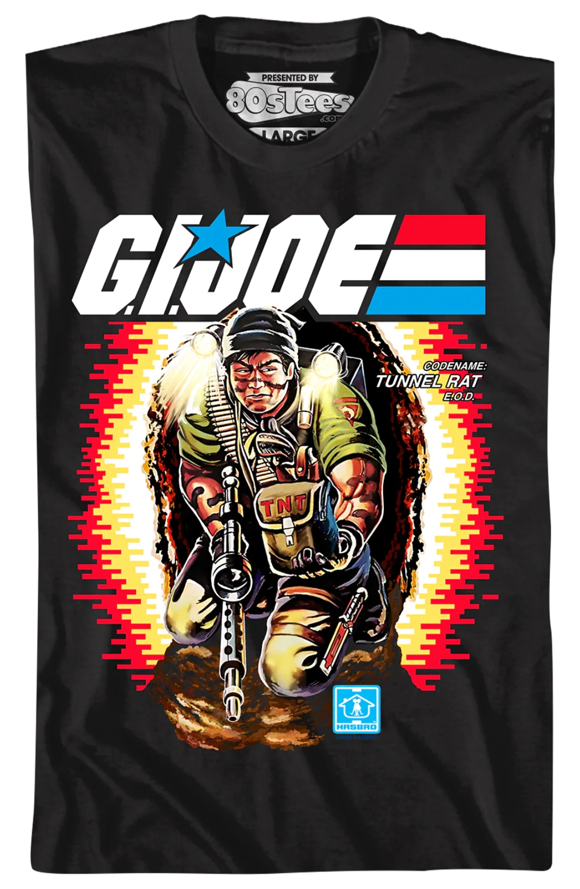 Box Art Tunnel Rat GI Joe T-Shirt - Image 2