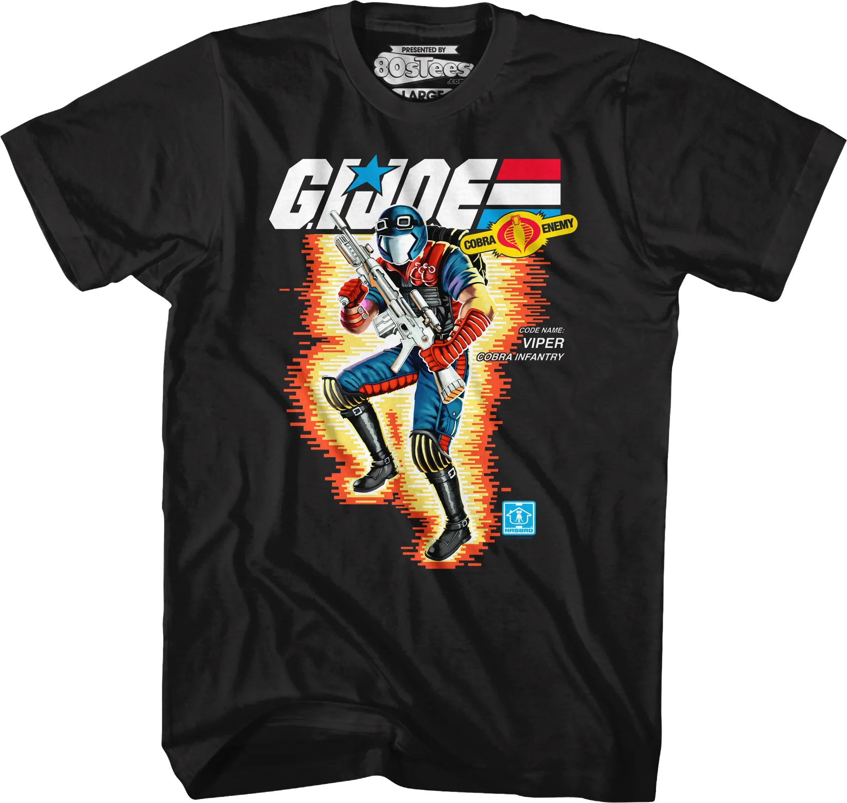 Box Art Viper GI Joe T-Shirt