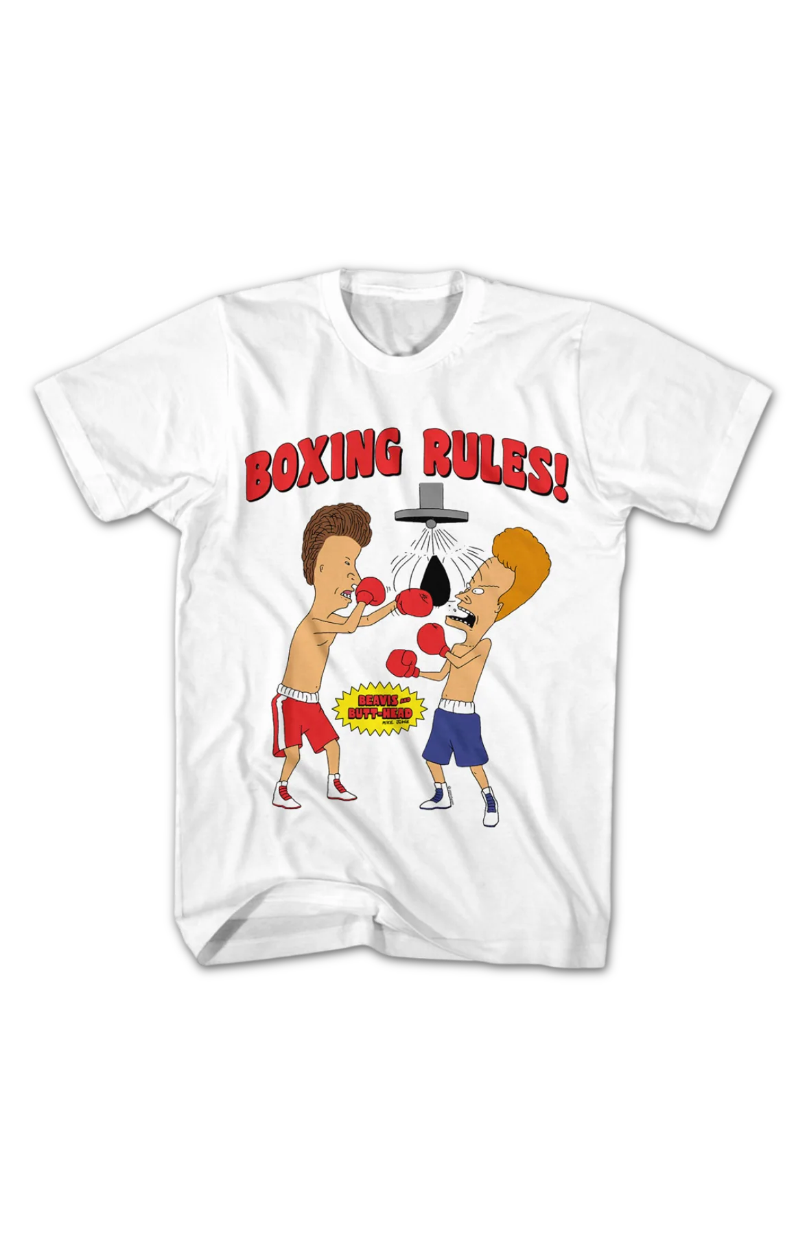 Boxing Rules Beavis And Butt-Head T-Shirt - Image 2