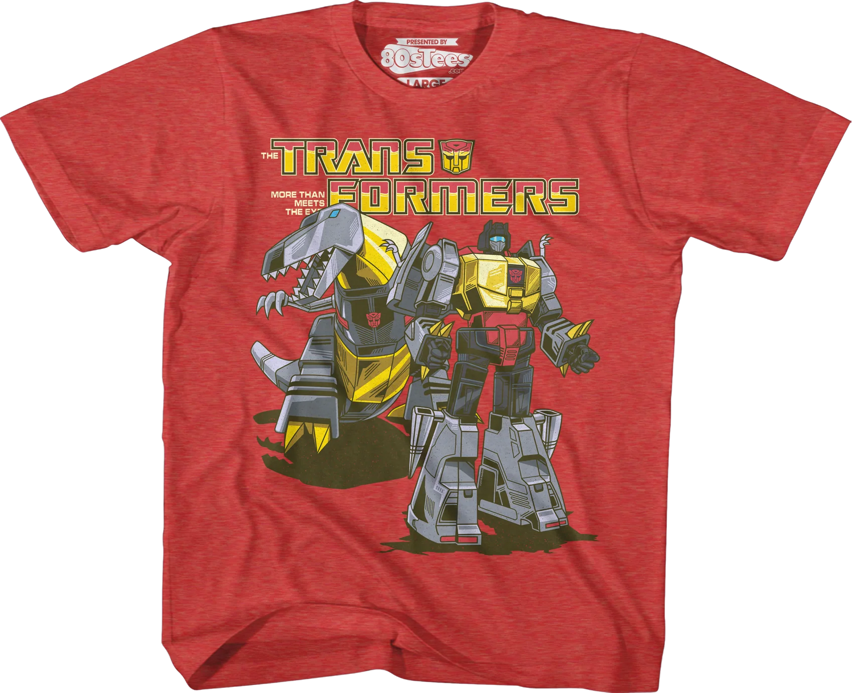Boys Retro Grimlock Transformers Shirt