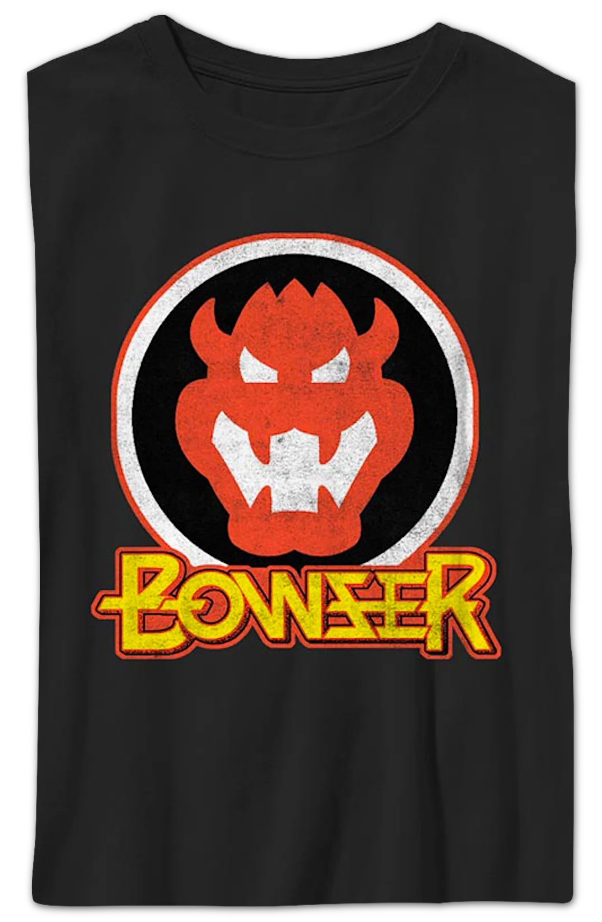 Boys Youth Bowser Logo Super Mario Bros. Nintendo Shirt - Image 2