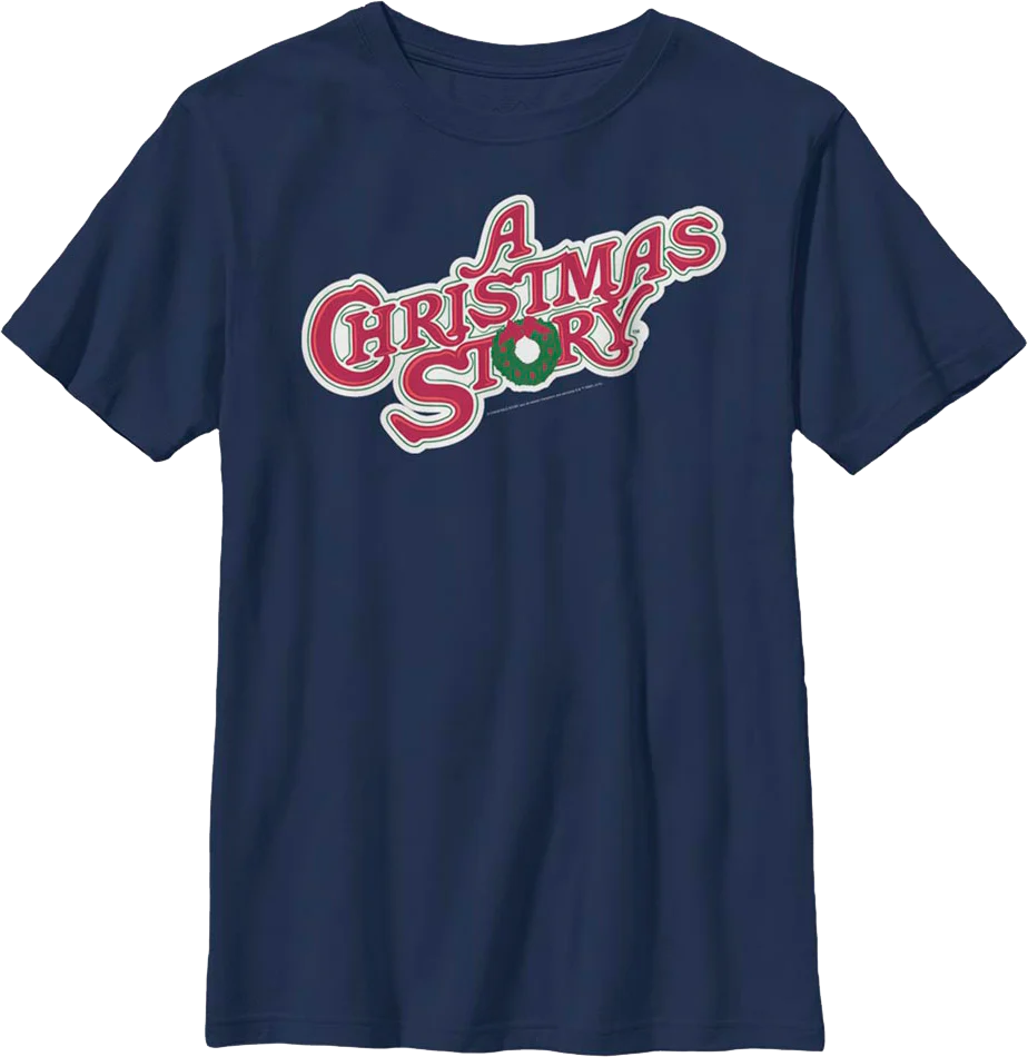 Boys Youth Classic Logo A Christmas Story Shirt