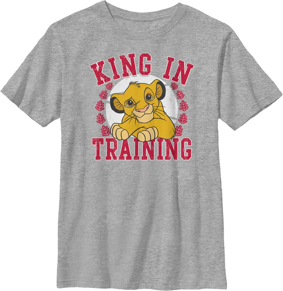 Boys Youth In Training Lion King Shirt