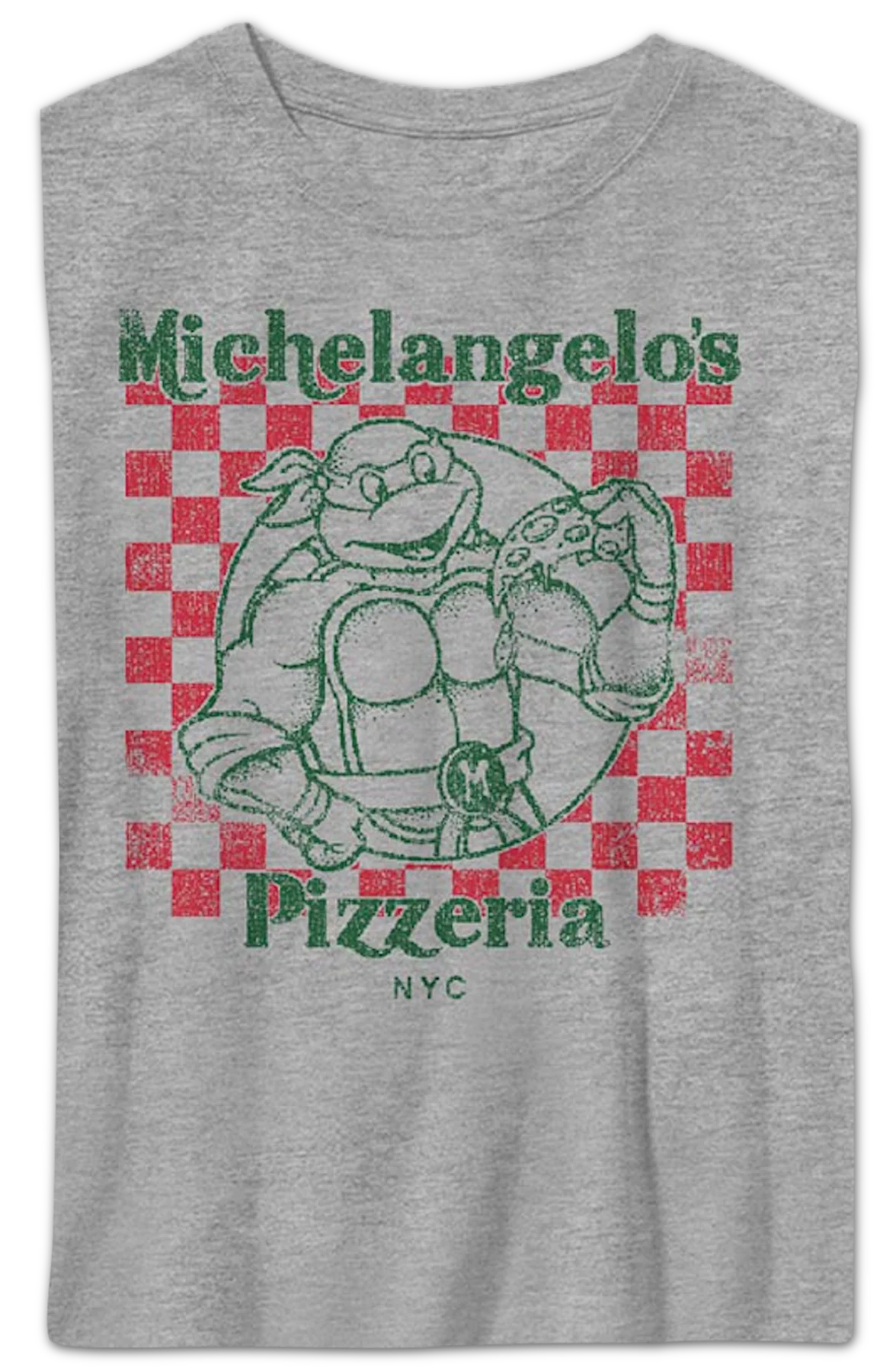 Boys Youth Michelangelo's Pizzeria Teenage Mutant Ninja Turtles Shirt - Image 2