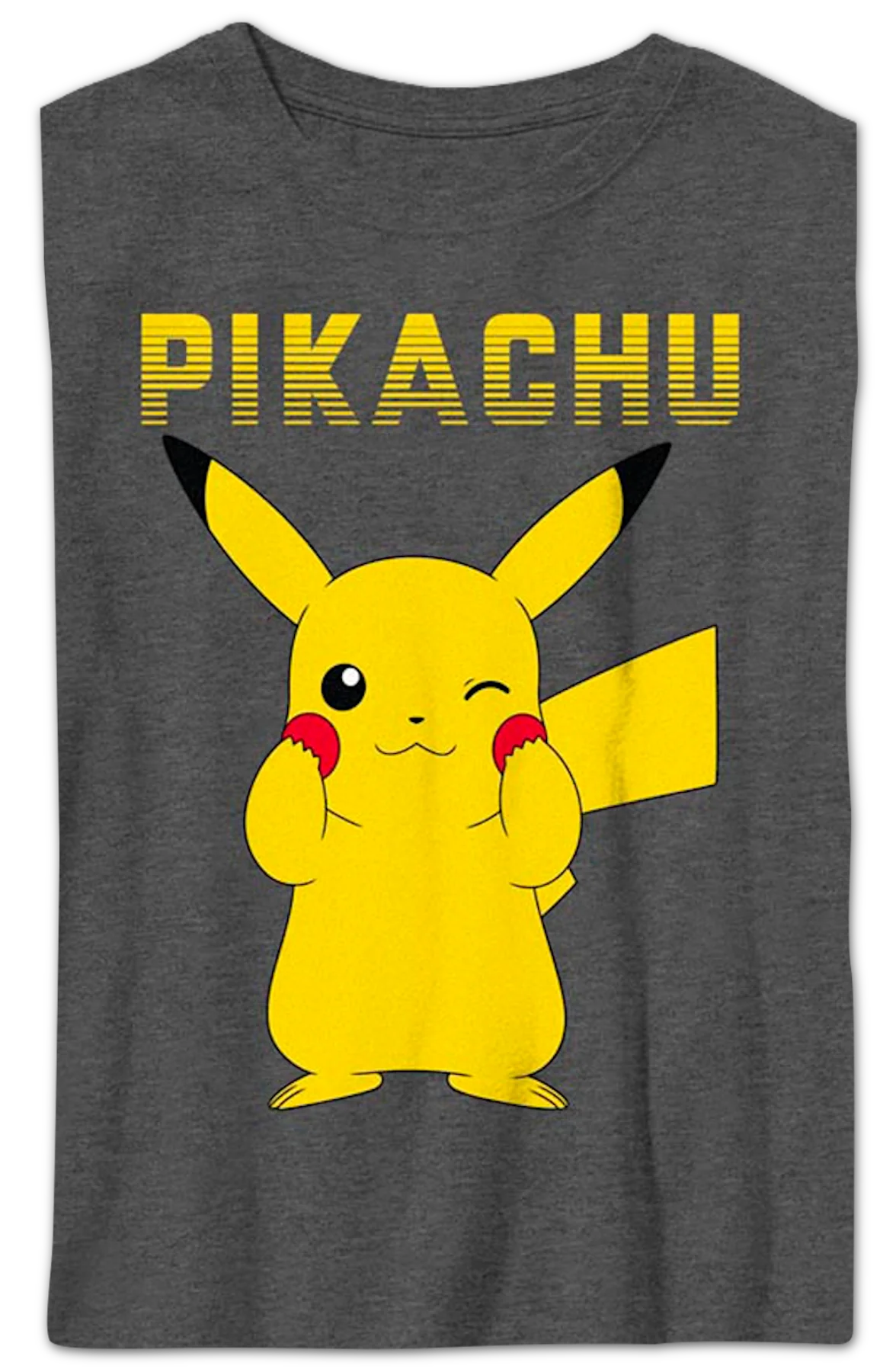 Boys Youth Pikachu Cheeks Pokemon Shirt - Image 2