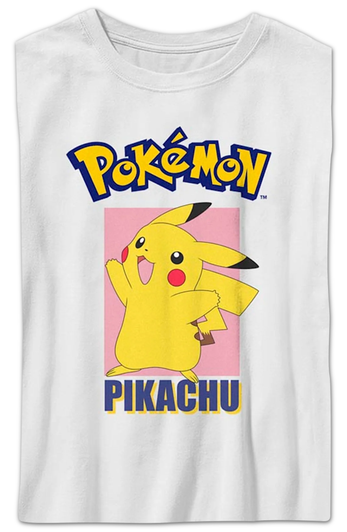 Boys Youth Pikachu Square Pokemon Shirt - Image 2