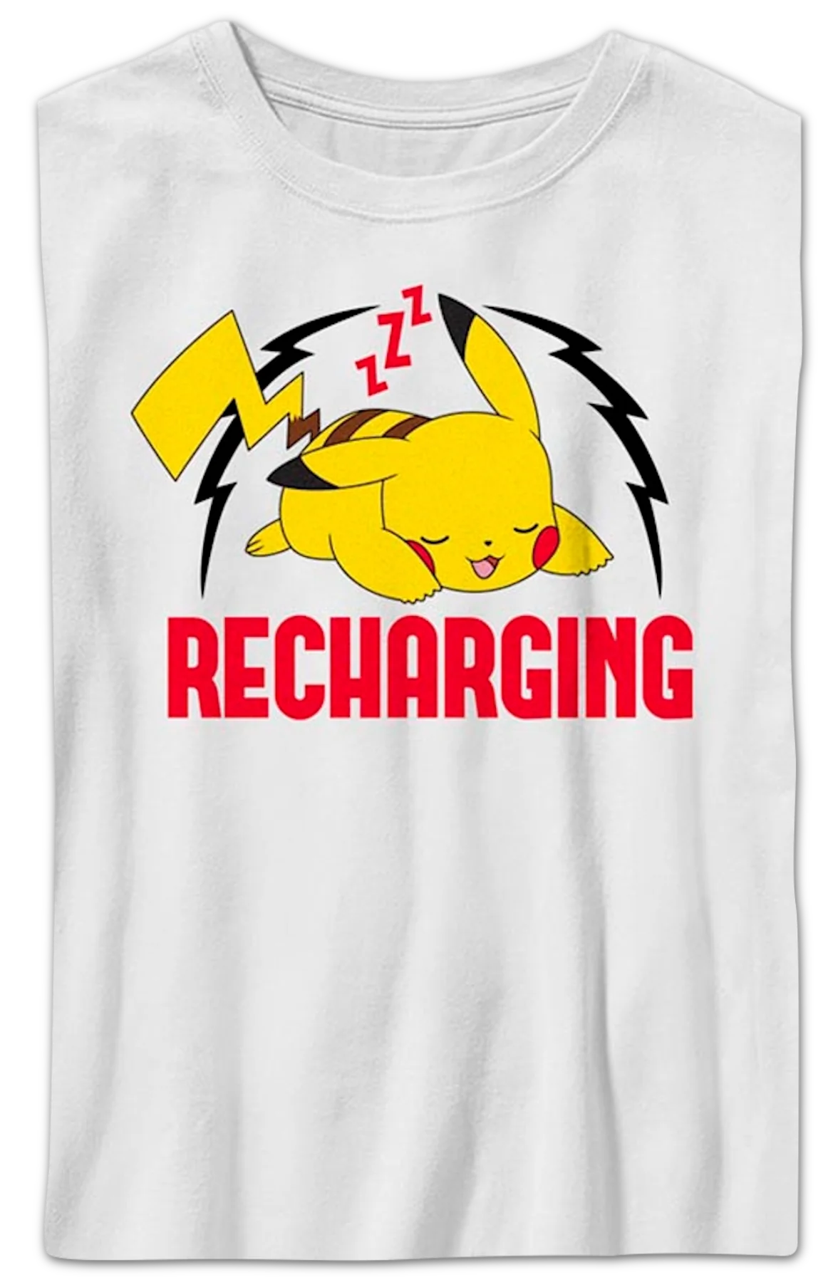 Boys Youth Recharging Pokemon Shirt - Image 2
