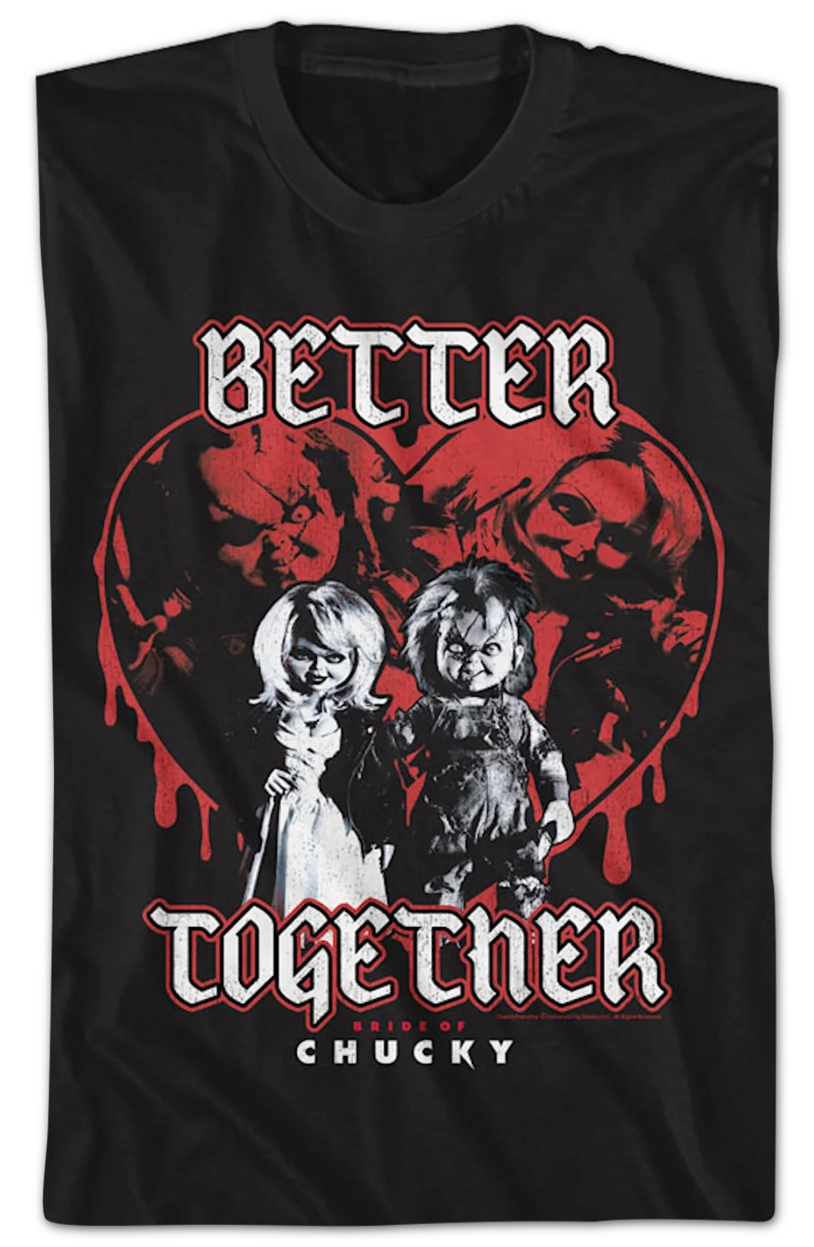 Bride Of Chucky Better Together Child's Play T-Shirt - Image 2