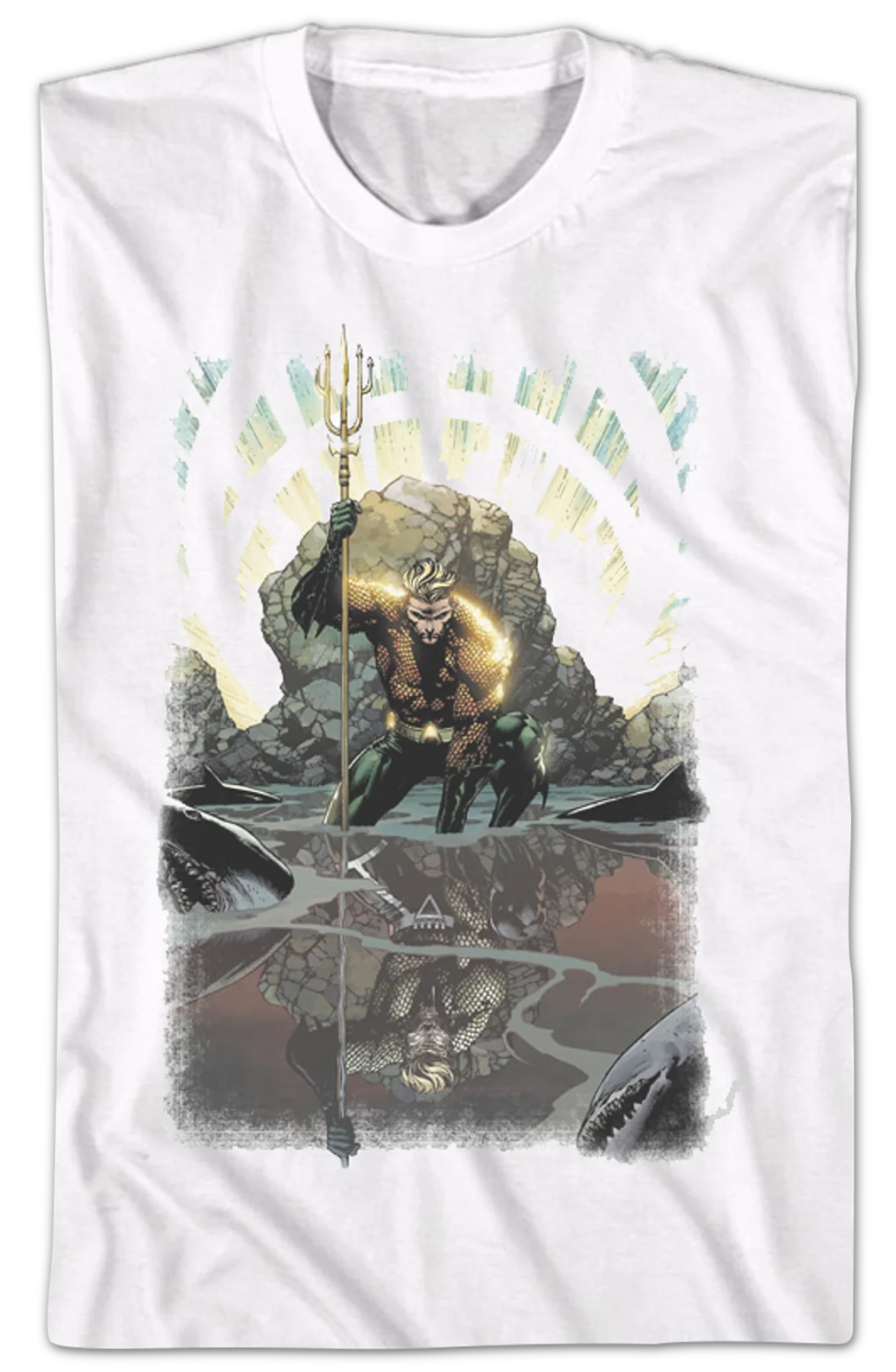 Brightest Day Aquaman T-Shirt - Image 2