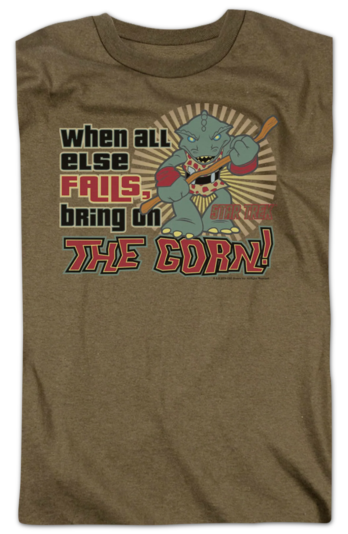 Bring On The Gorn Star Trek T-Shirt - Image 2
