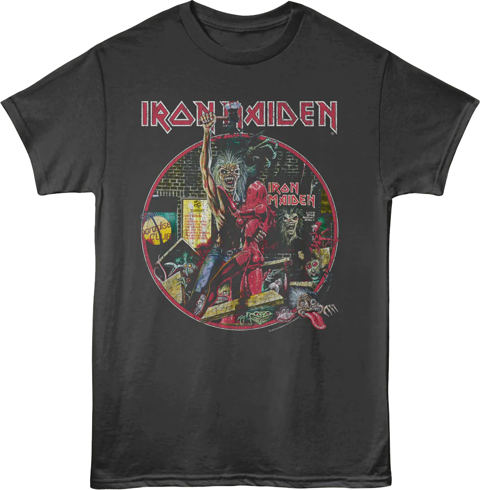 Bring Your Daughter To The Slaughter Iron Maiden T-Shirt