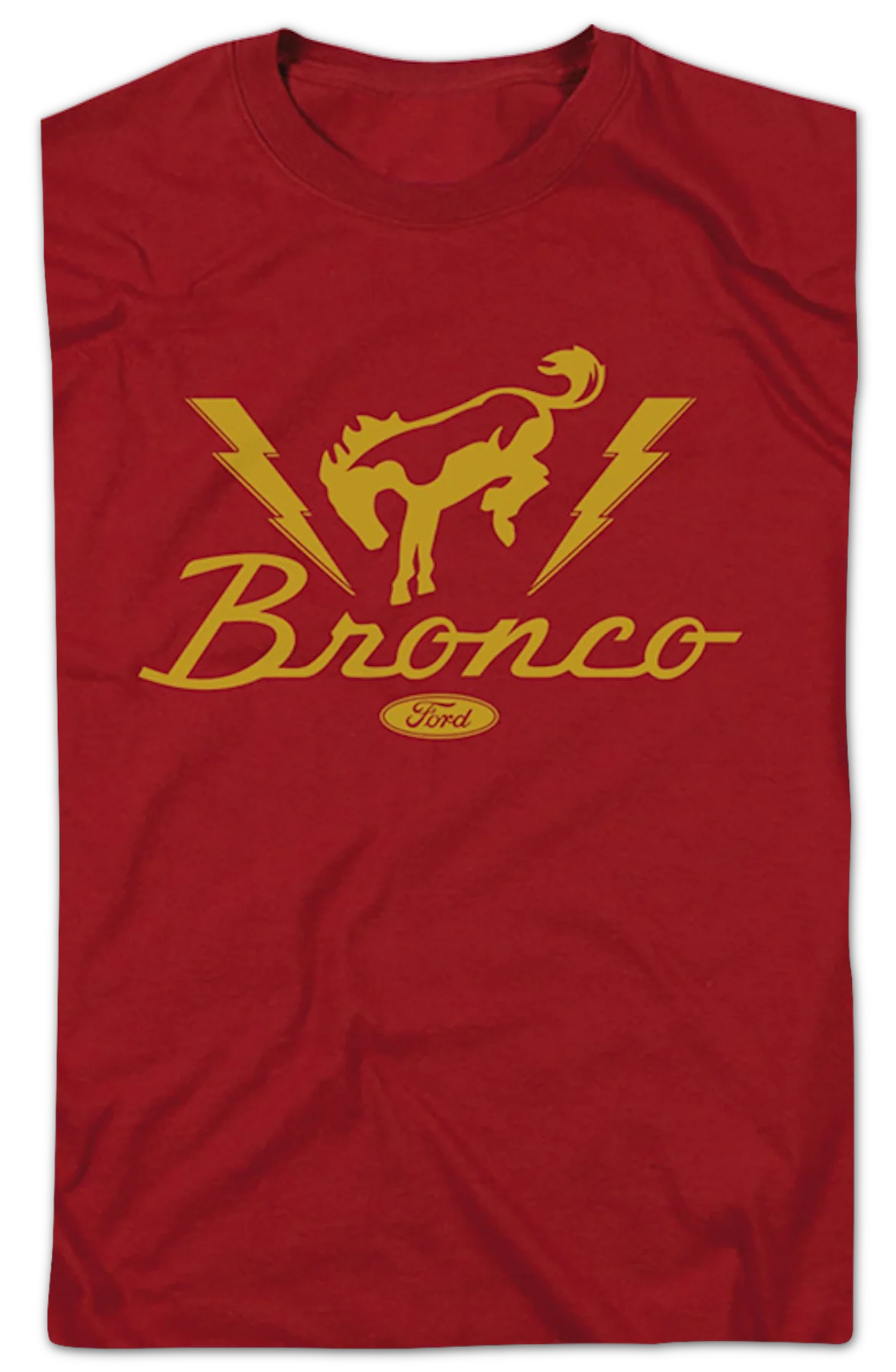 Bronco Lightning Bolts Ford T-Shirt - Image 2