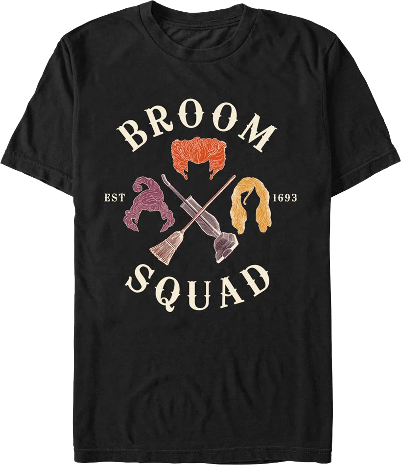 Broom Squad Hocus Pocus T-Shirt