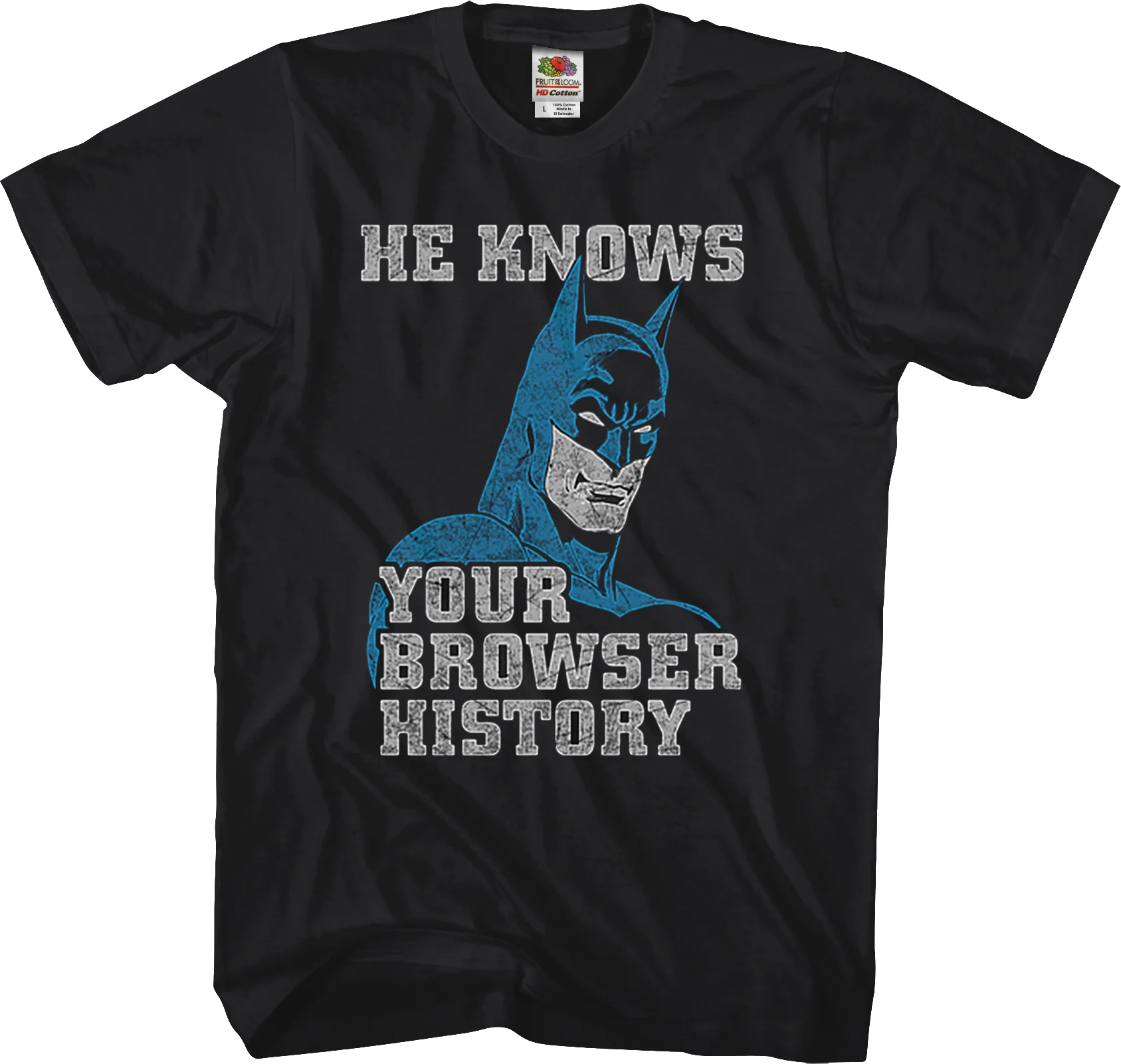 Browser History Batman T-Shirt