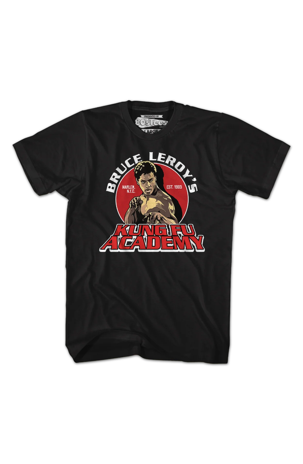 Bruce Leroy's Kung Fu Academy The Last Dragon T-Shirt - Image 2