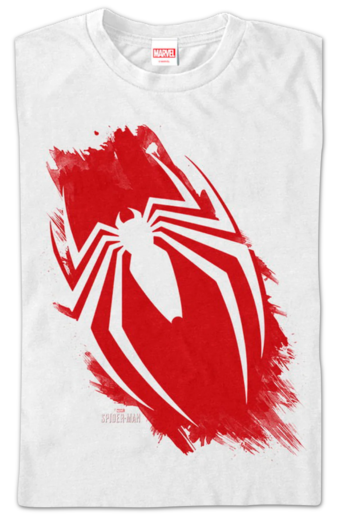 Brush Stroke Spider-Man T-Shirt - Image 2